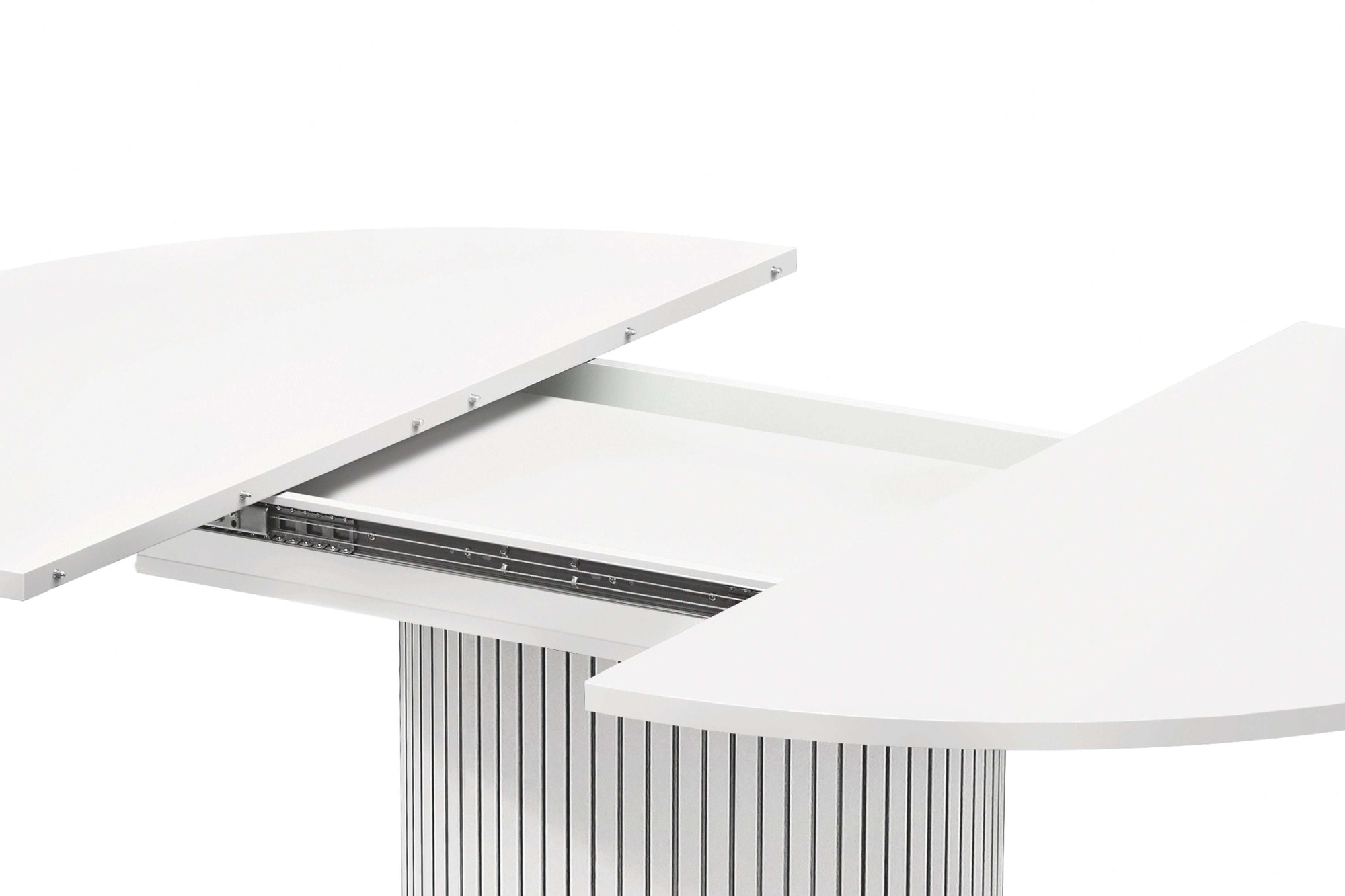 Woodman Esstisch »Toscana«, Breite 120 cm, Eiche Furnier, mit Verlängerungsplatten, ausziehbar