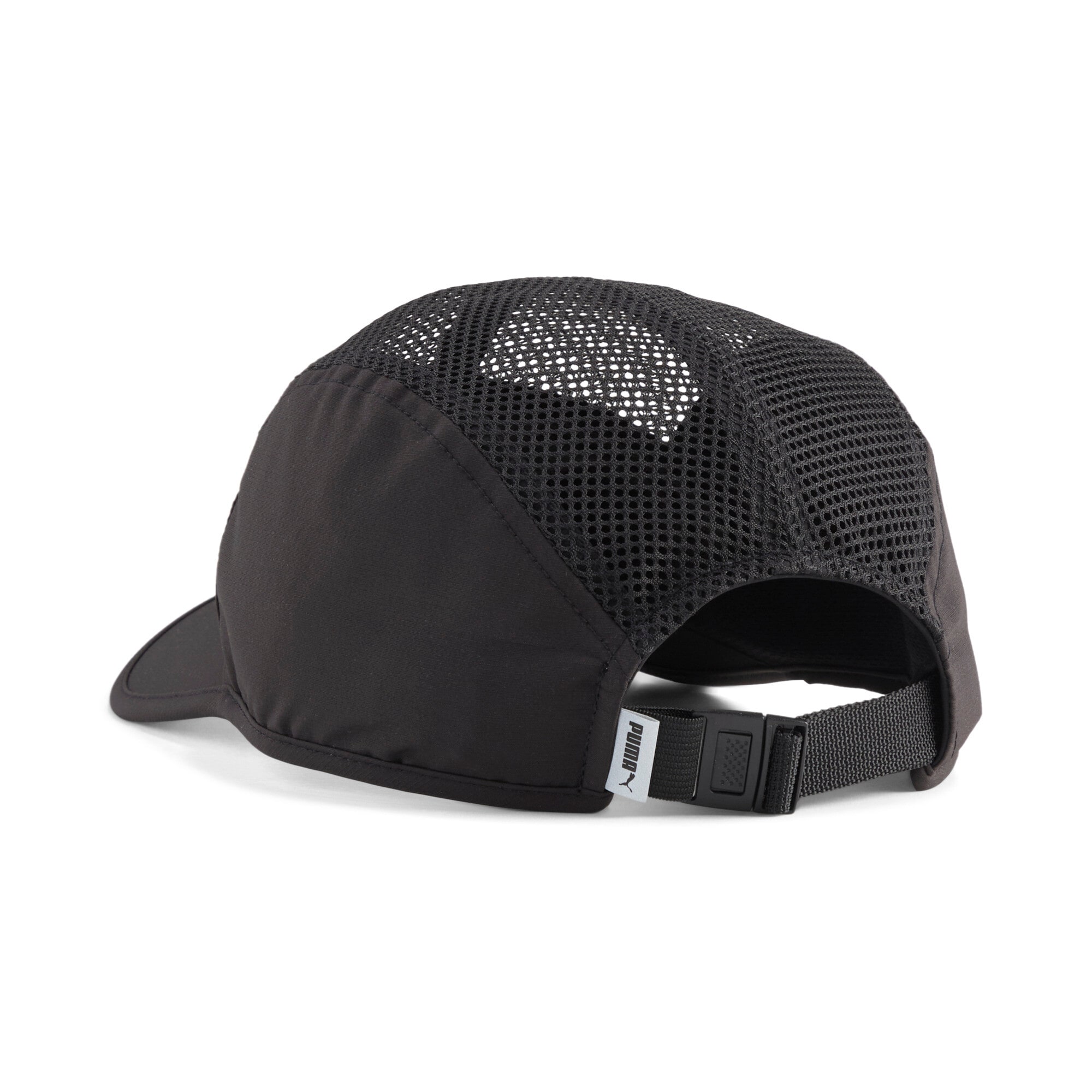 PUMA Baseball Cap »SHORT VISOR MESH 5 PANEL CAP« mit gebogenem Schirm, mit Mesh-Blenden, mit Bungee-Kordelverschluss