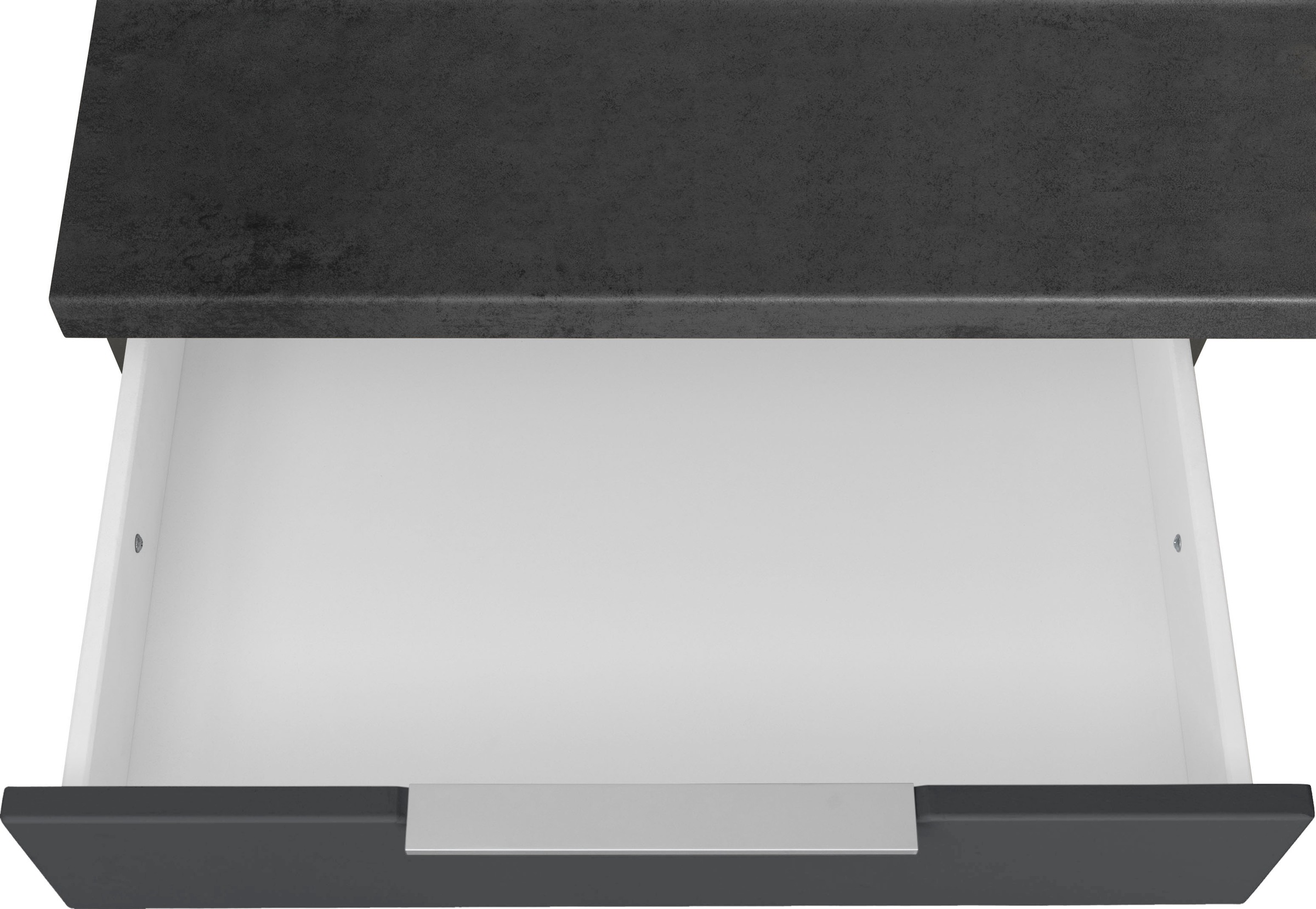 Black Friday HELD MÖBEL Küche »Luhe«, 330 cm breit, wahlweise mit oder ohne  E-Geräten, gefräste MDF-Fronten | BAUR