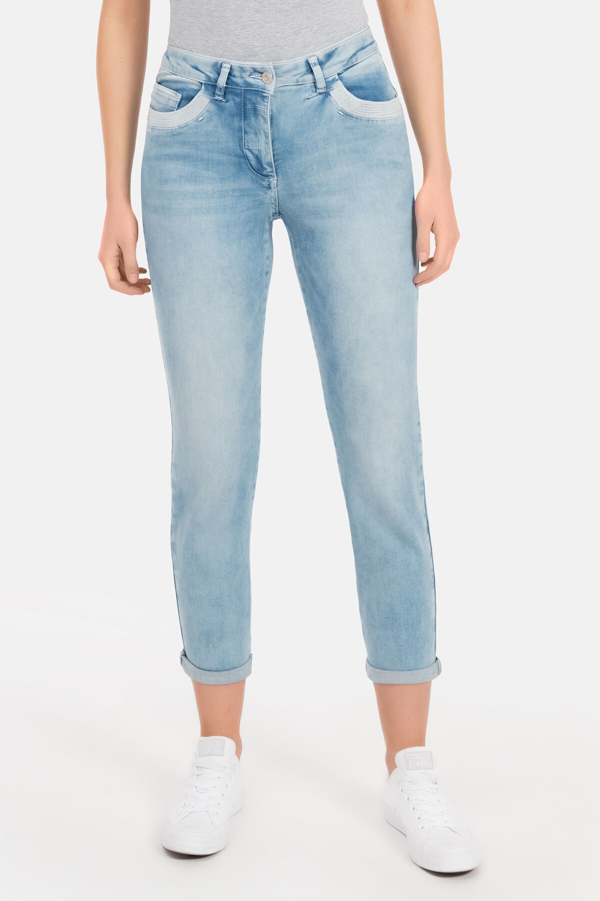 5-Pocket-Jeans »ALARA NEU«, mit Stickereien