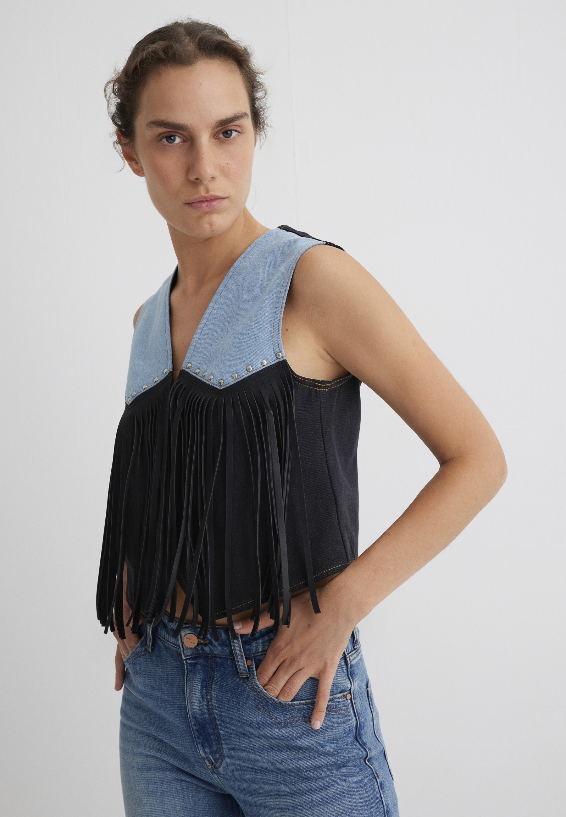 Mavi Jeansjacke »BRENNA«, Western Weste