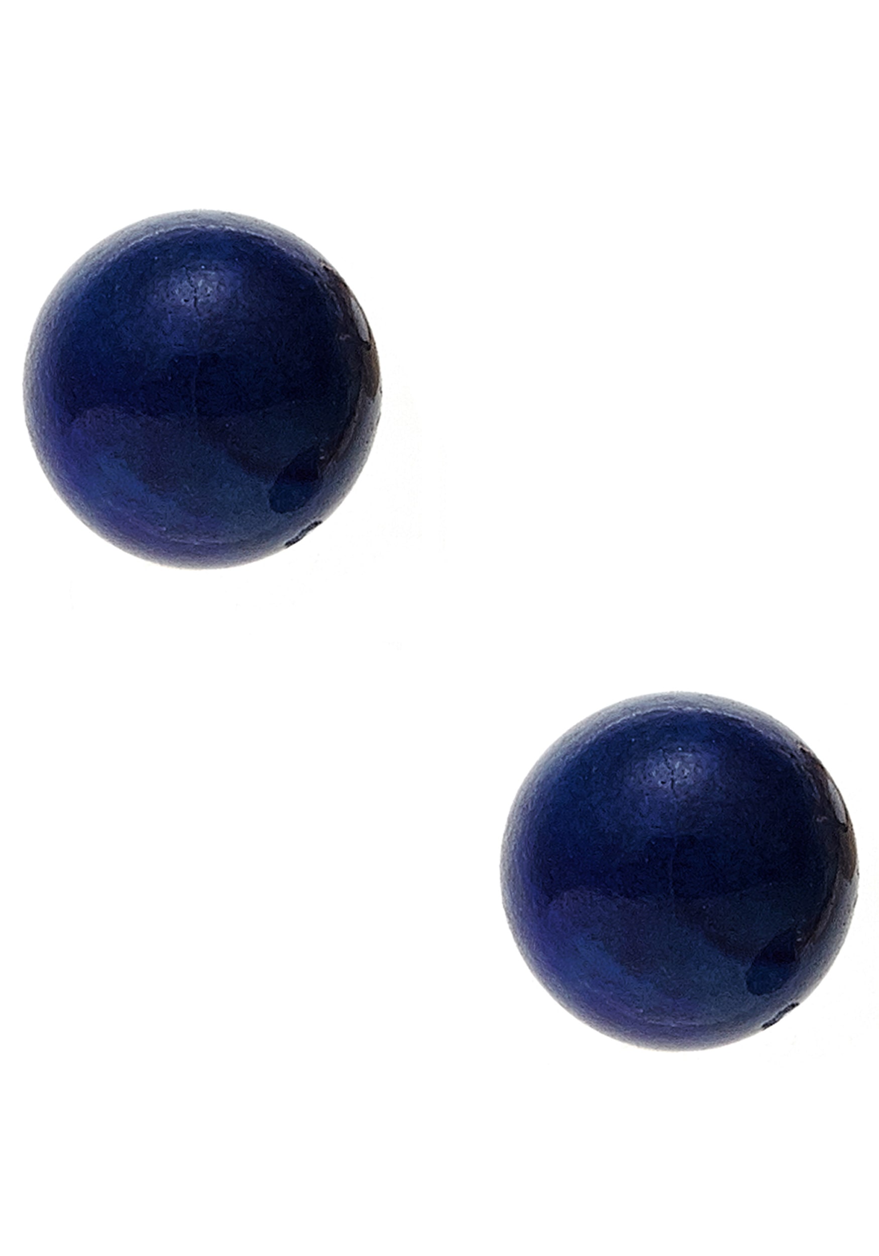 JOBO Paar Ohrstecker »Ohrringe Kugel Kugelohrringe blau 4 mm« 585 Gold mit Lapislazuli
