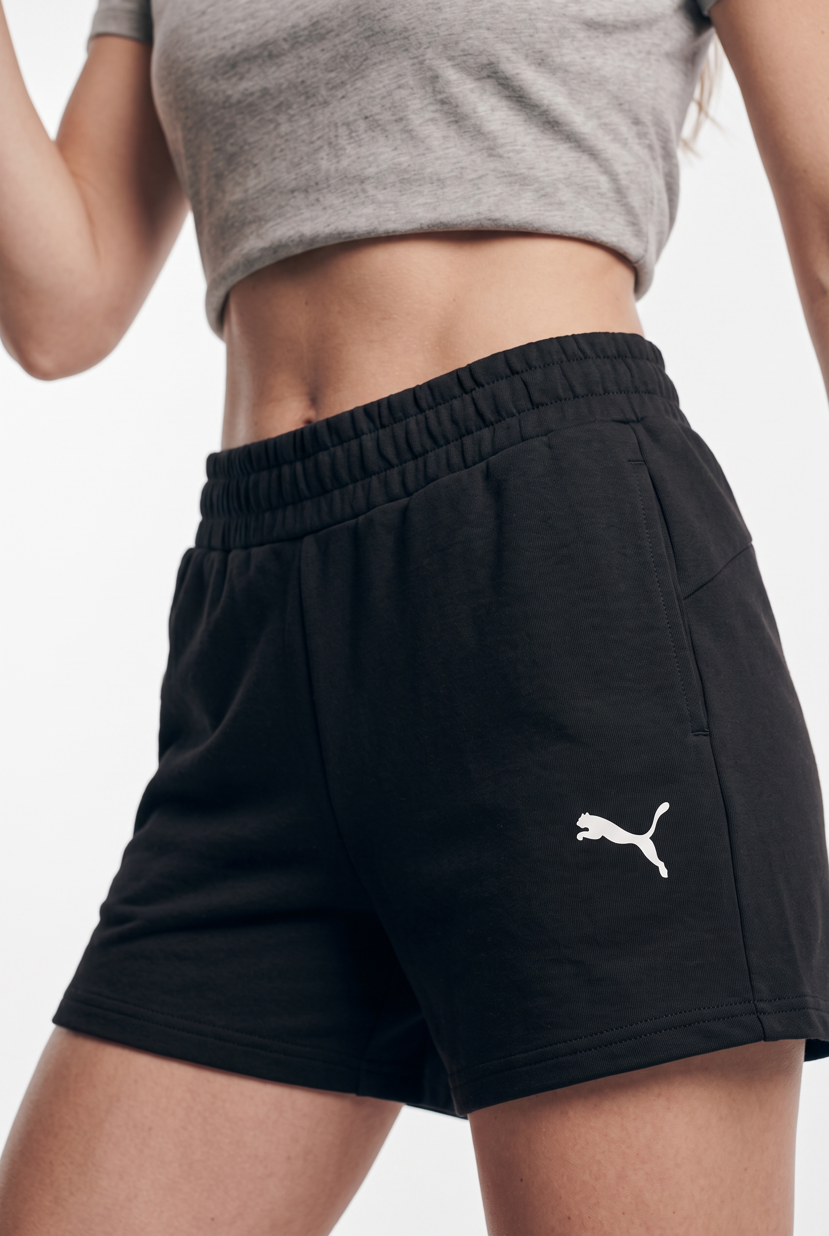 PUMA Trainingsshorts »TEAMGOAL CASUALS SHORTS WMN«  für Erwachsene, kniefrei, unifarben, Regular Fit, normale Leibhöhe