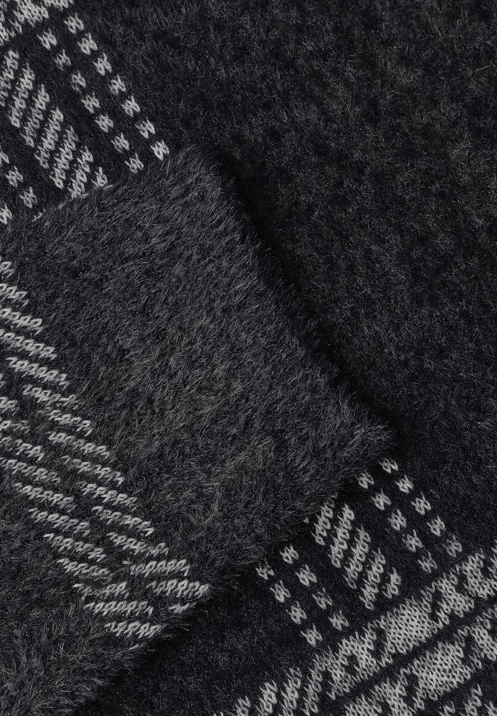 STREET ONE Strickpullover mit Karomuster
