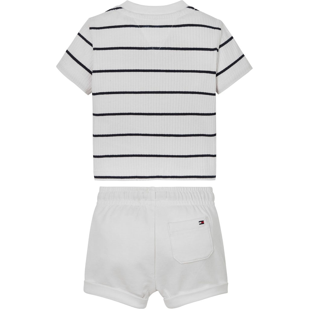 Tommy Hilfiger T-Shirt »BABY ESSENTIAL STRIPED SET«, (Set, 2 tlg.)