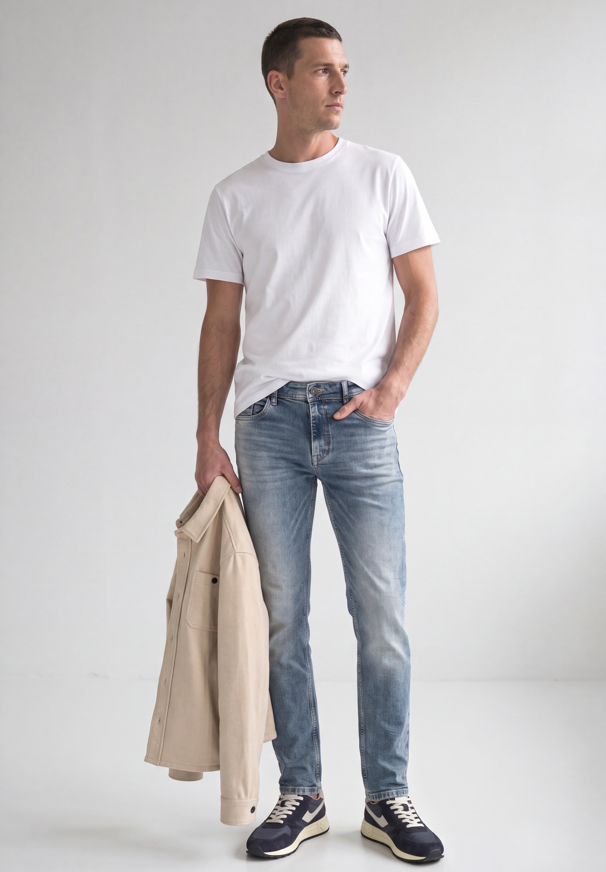 STREET ONE MEN Slim-fit-Jeans 5-Pocket-Style