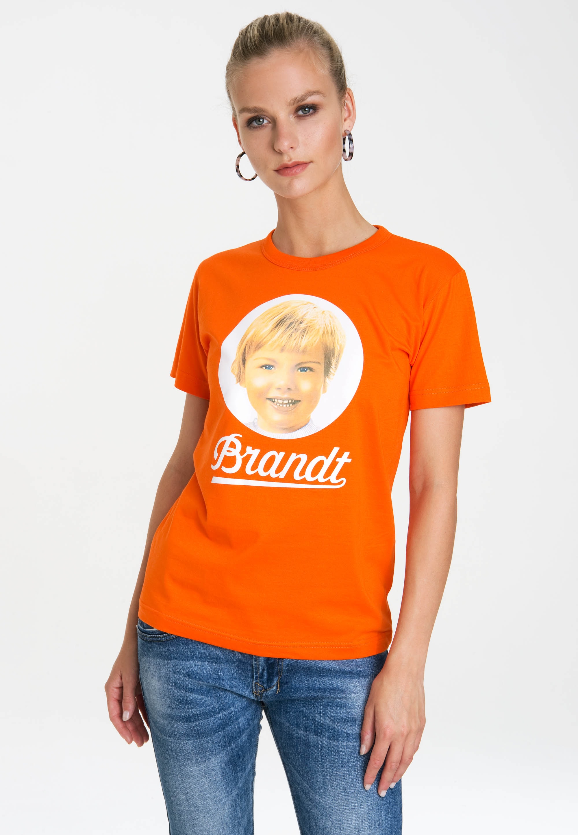 T-Shirt »Brandt«, mit lizenziertem Originaldesign