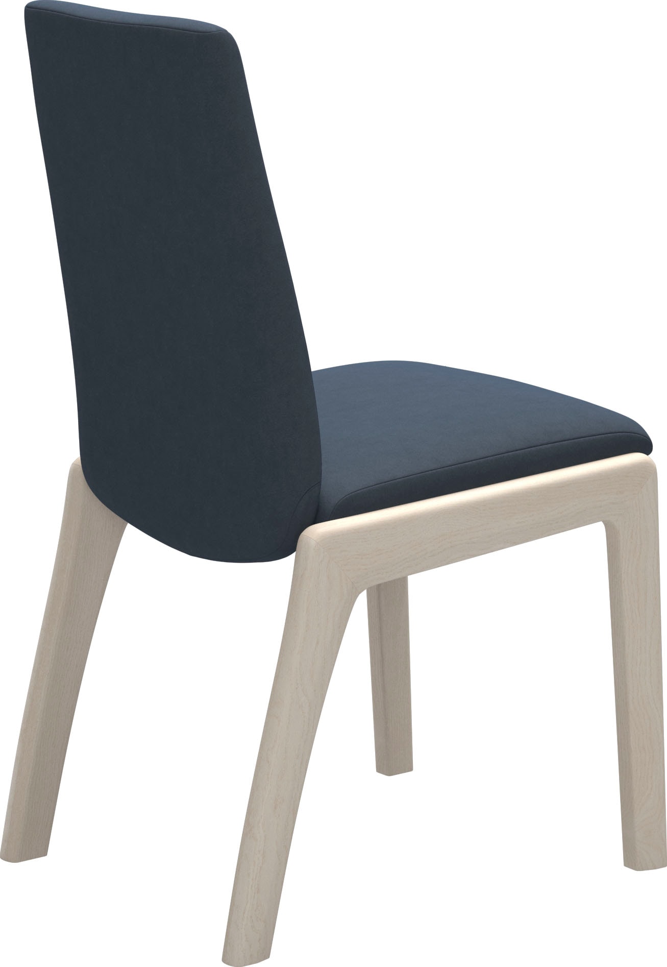 Stressless® Polsterstuhl »Laurel«, Microfaser DINAMICA, Low Back, Größe M, mit abgerundeten Beinen in Eiche gekalkt