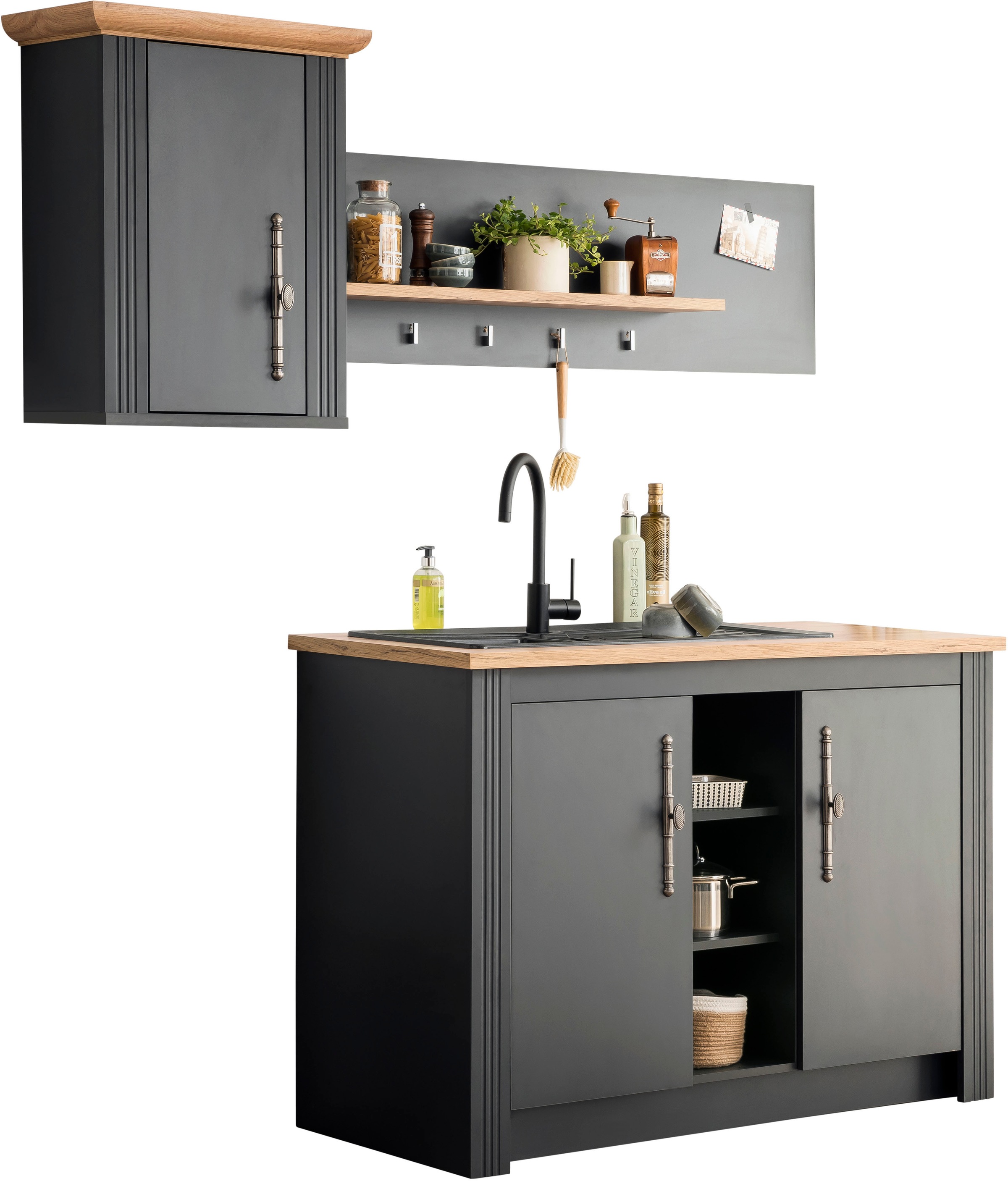 OTTO home Küche "KS-Westminster" Breite 186 cm, ohne E-Geräte günstig online kaufen