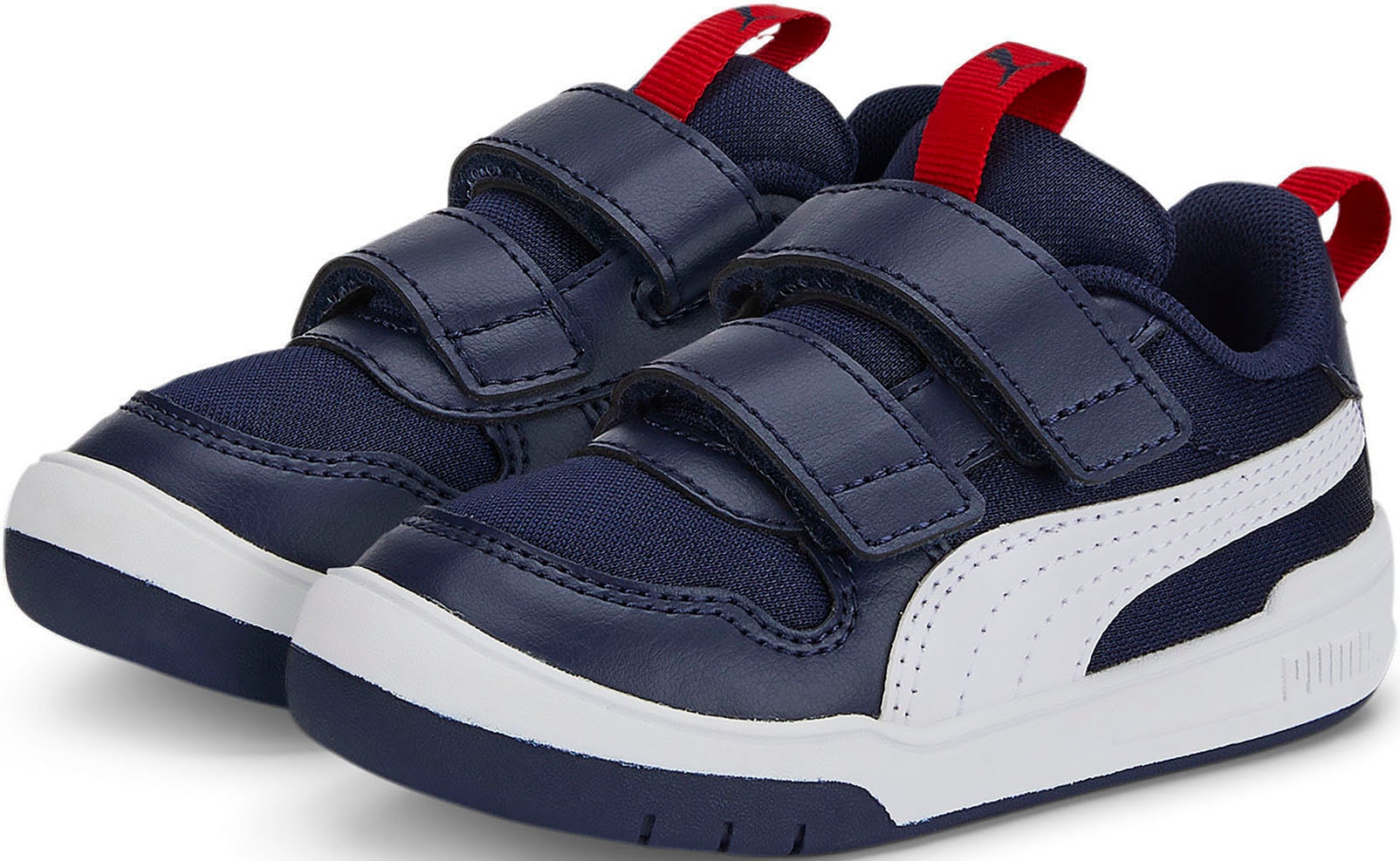 PUMA Sneaker »Multiflex Mesh V Inf«, mit Klettverschluss für Kinder