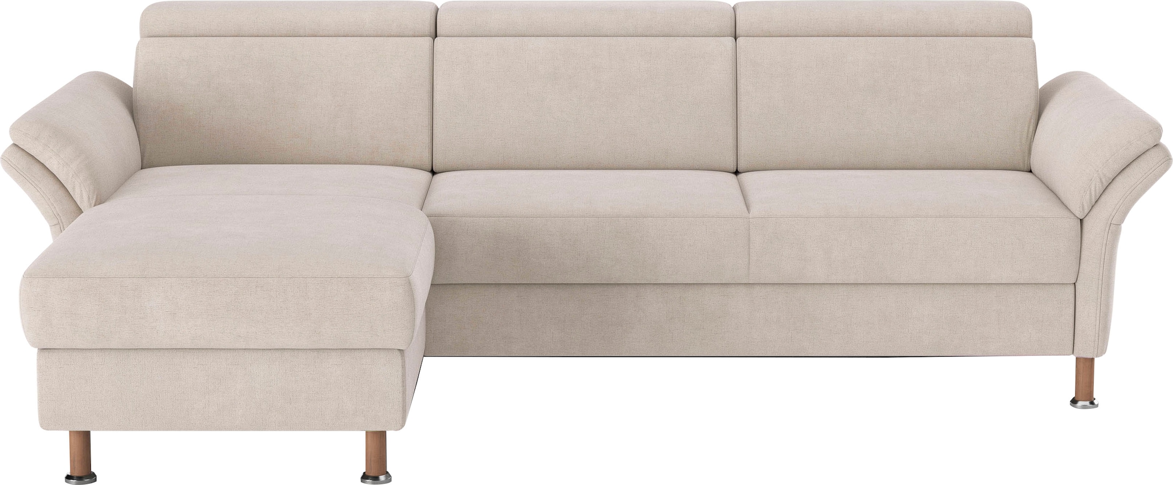 OTTO home Ecksofa "Calypso L-Form" mit motorischen Funktionen im Sofa und Recamiere