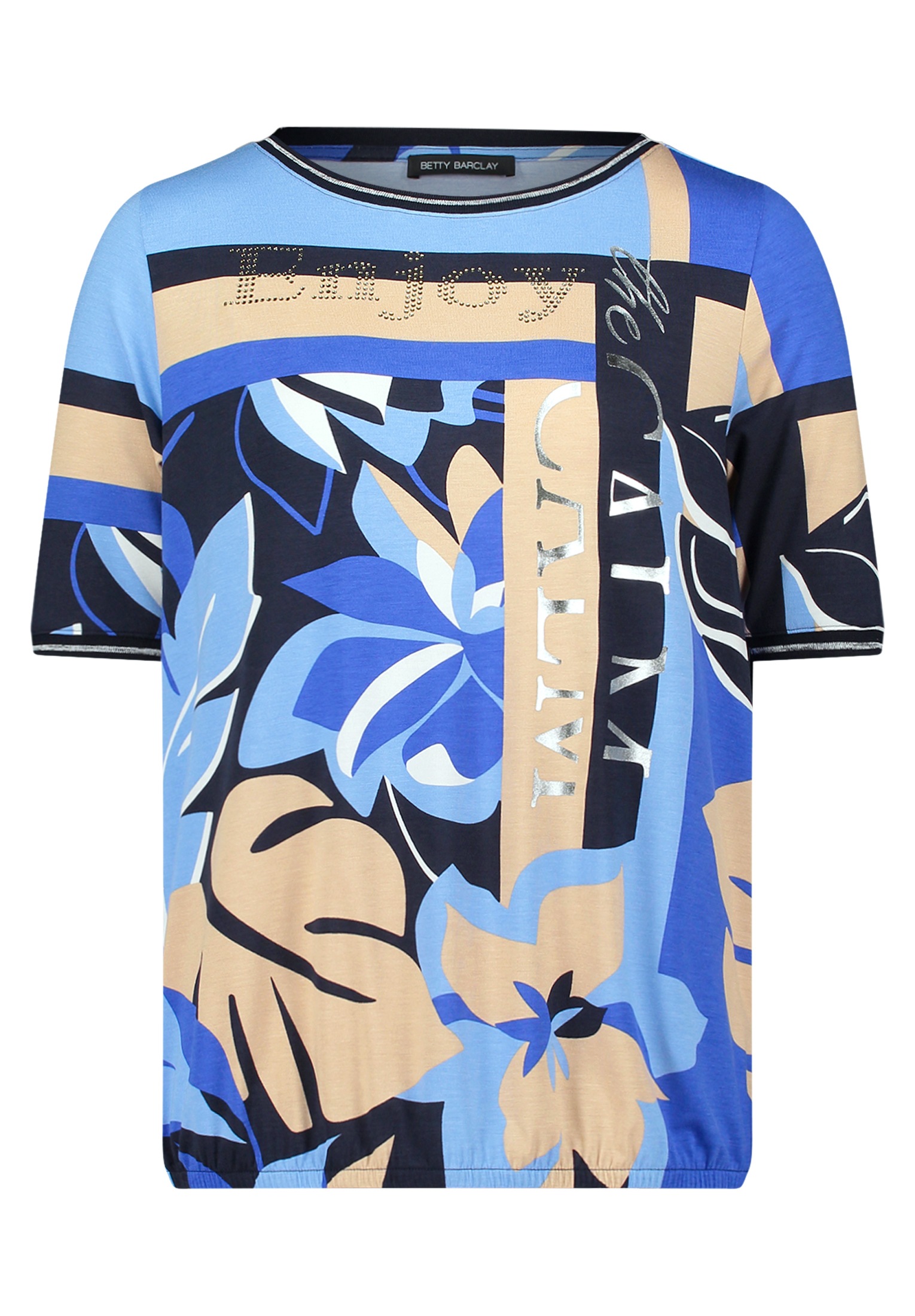 Betty Barclay Kurzarmshirt »Damen mit Tunnelzug« 1 Stk.