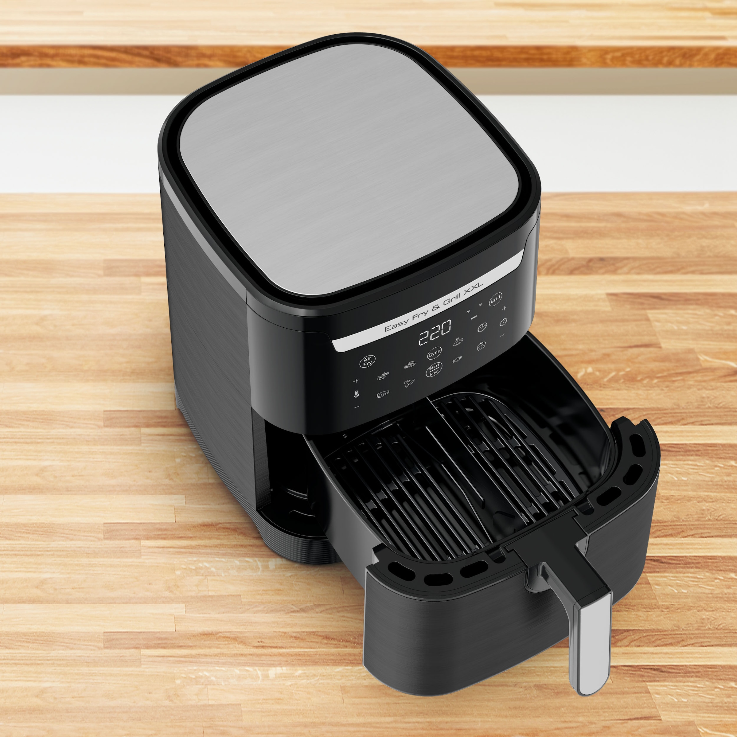 Grill Heißluftfritteuse Fry BAUR XXL« & | »EY8018 Easy Tefal