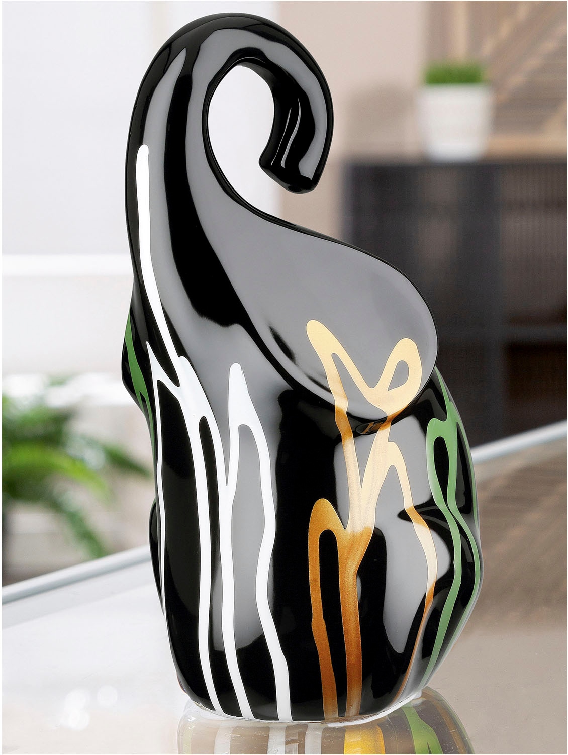 GILDE Tierfigur »Figur Elefant Scuro schwarz H. 26 cm«