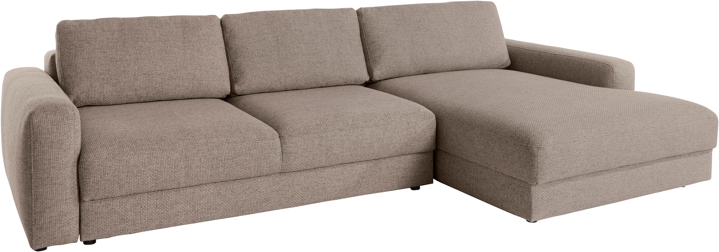 Places of Style Ecksofa »Bloomfield, bequem und elegant, L-Form«, wahlweise mit Bettfunktion und Bettkasten