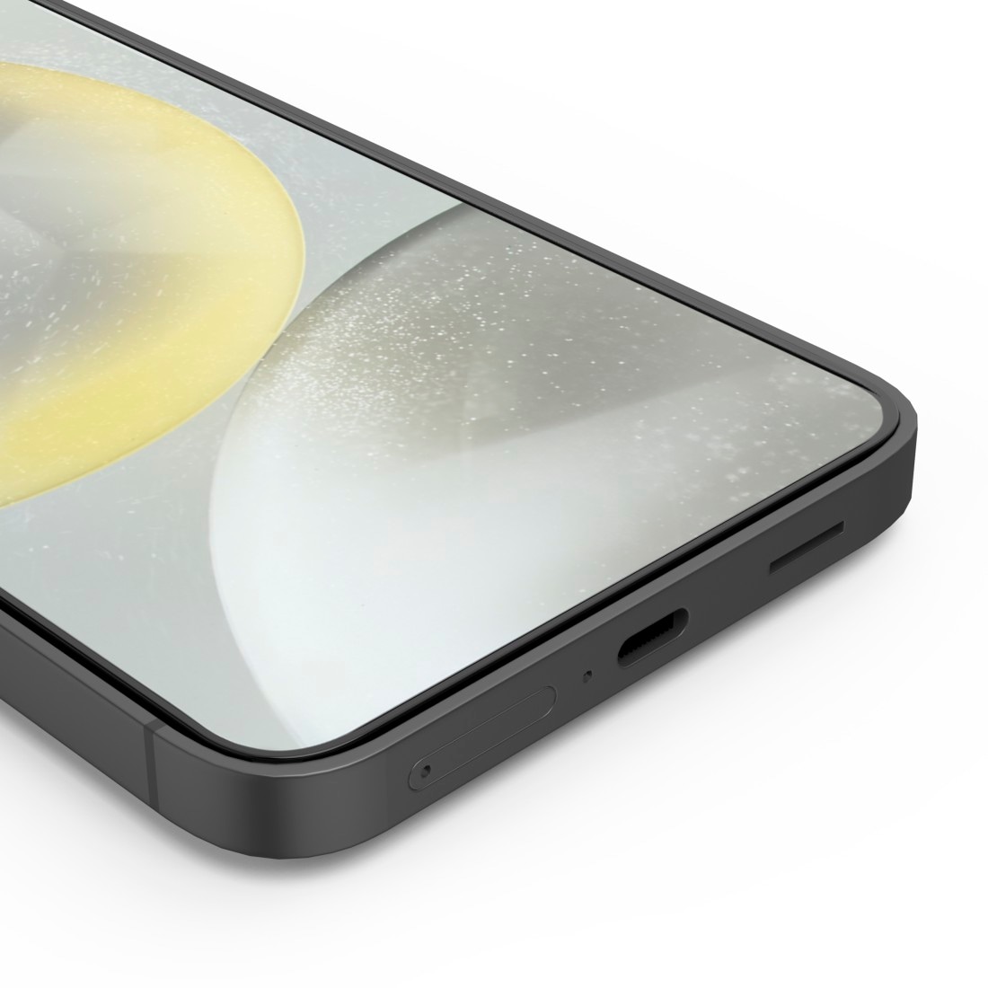 Hama Displayschutzglas »Displayschutz f. Samsung Galaxy S24 FE (Panzerfolie D3O, Montagehilfe)«