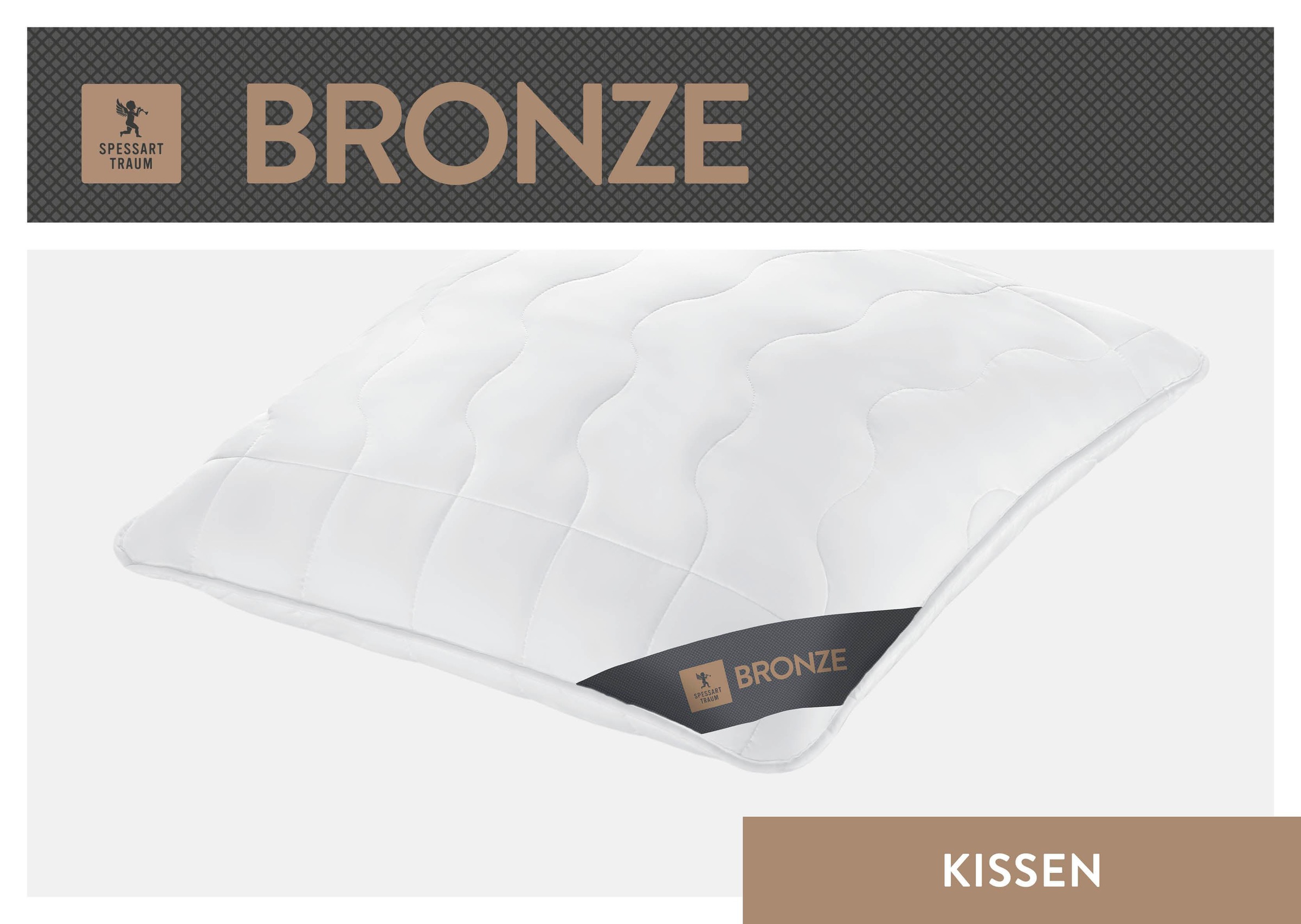 SPESSARTTRAUM Baumwollkissen "Bronze" 1 Stk. tlg. hergestellt in Deutschlan günstig online kaufen