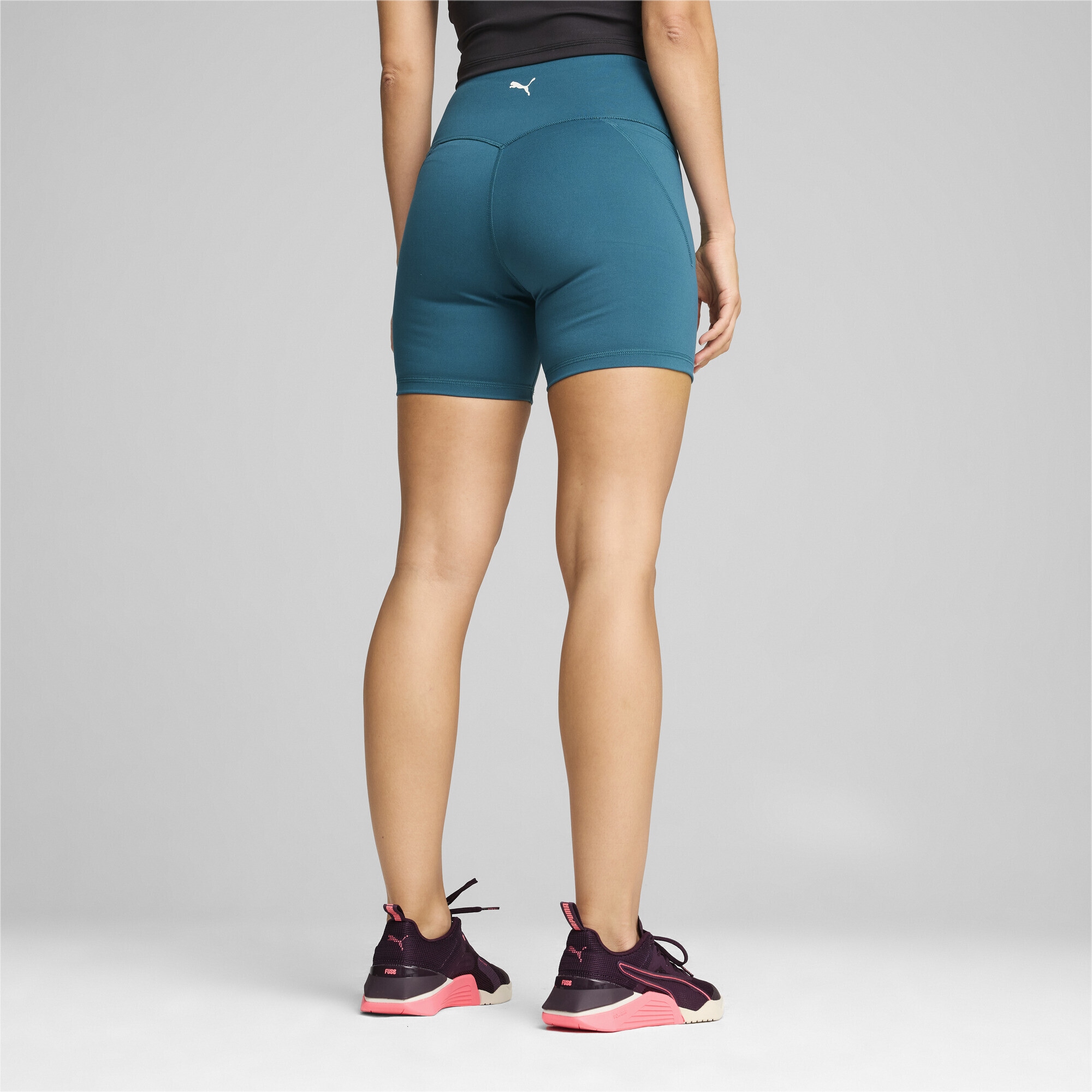 PUMA Trainingstights »CLOUDSPUN Hochgeschnittene 5" Radlerhose Damen«