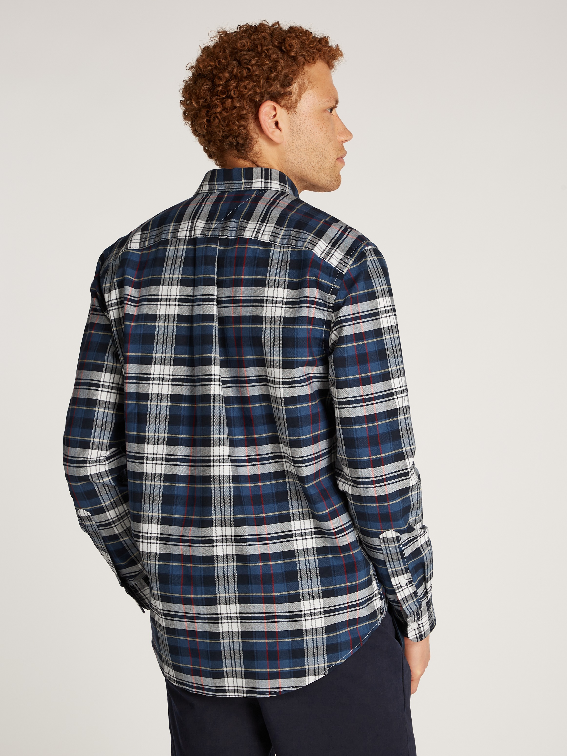 Tommy Hilfiger Karohemd »OXFORD HERITAGE PLAID RF SHIRT«, mit Schottenkaro