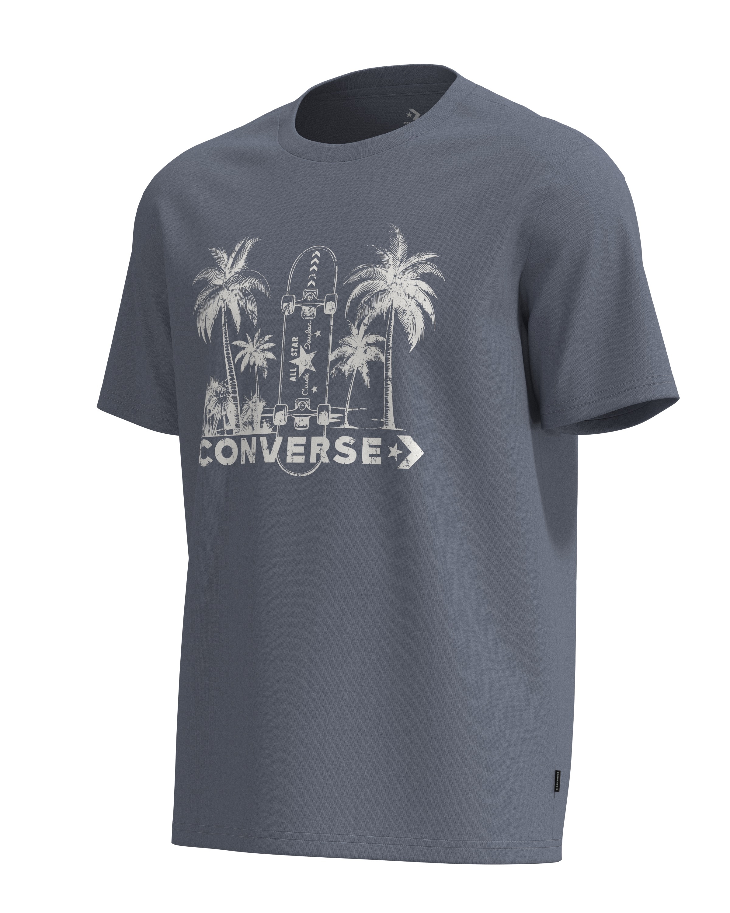 Converse T-Shirt für Erwachsene, Kurzarm, für Alltag und Freizeit