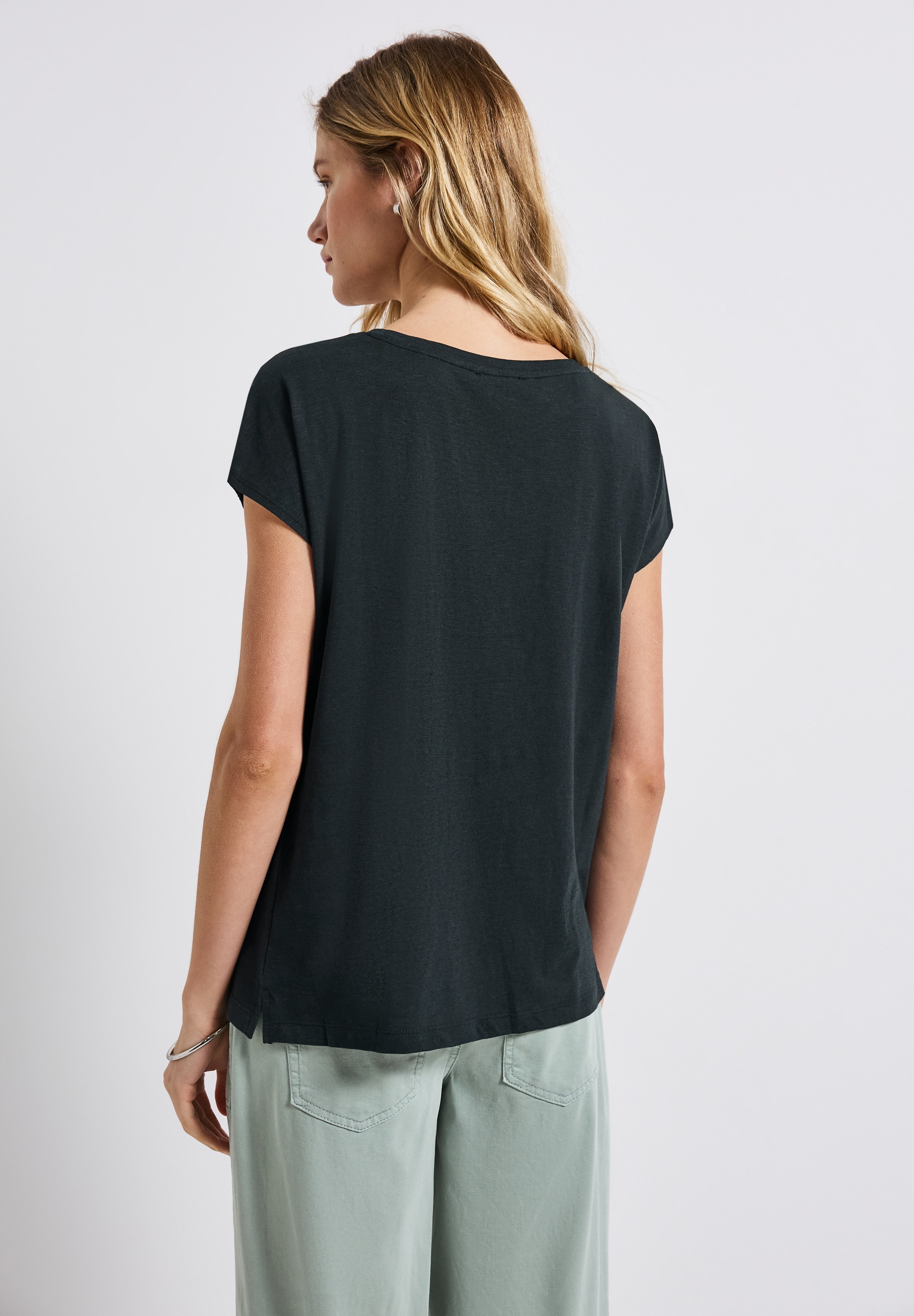 STREET ONE T-Shirt, im soften Baumwoll-Mix günstig online kaufen