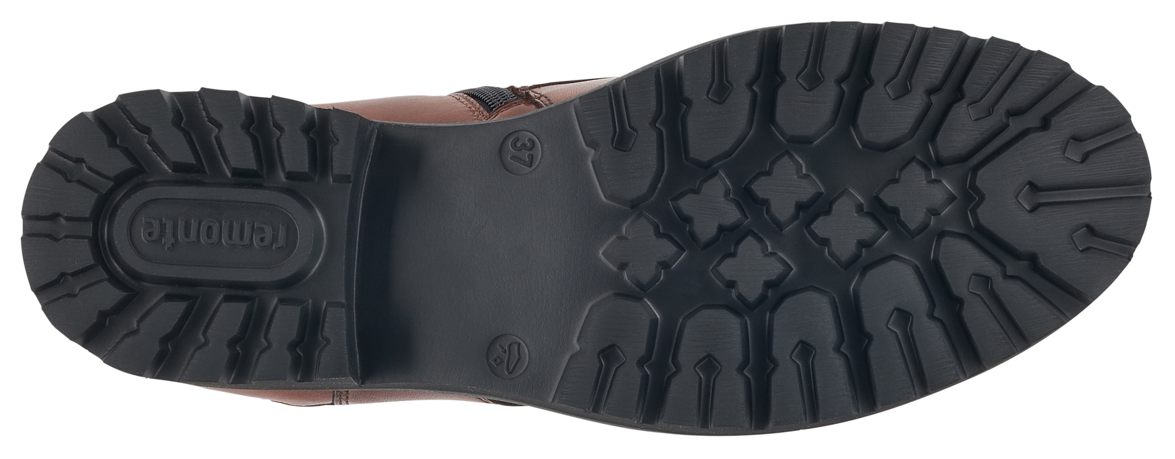 Remonte Schnürstiefelette  , Blockabsatz, Stiefelette, Schnürboots, Flats im Used Look