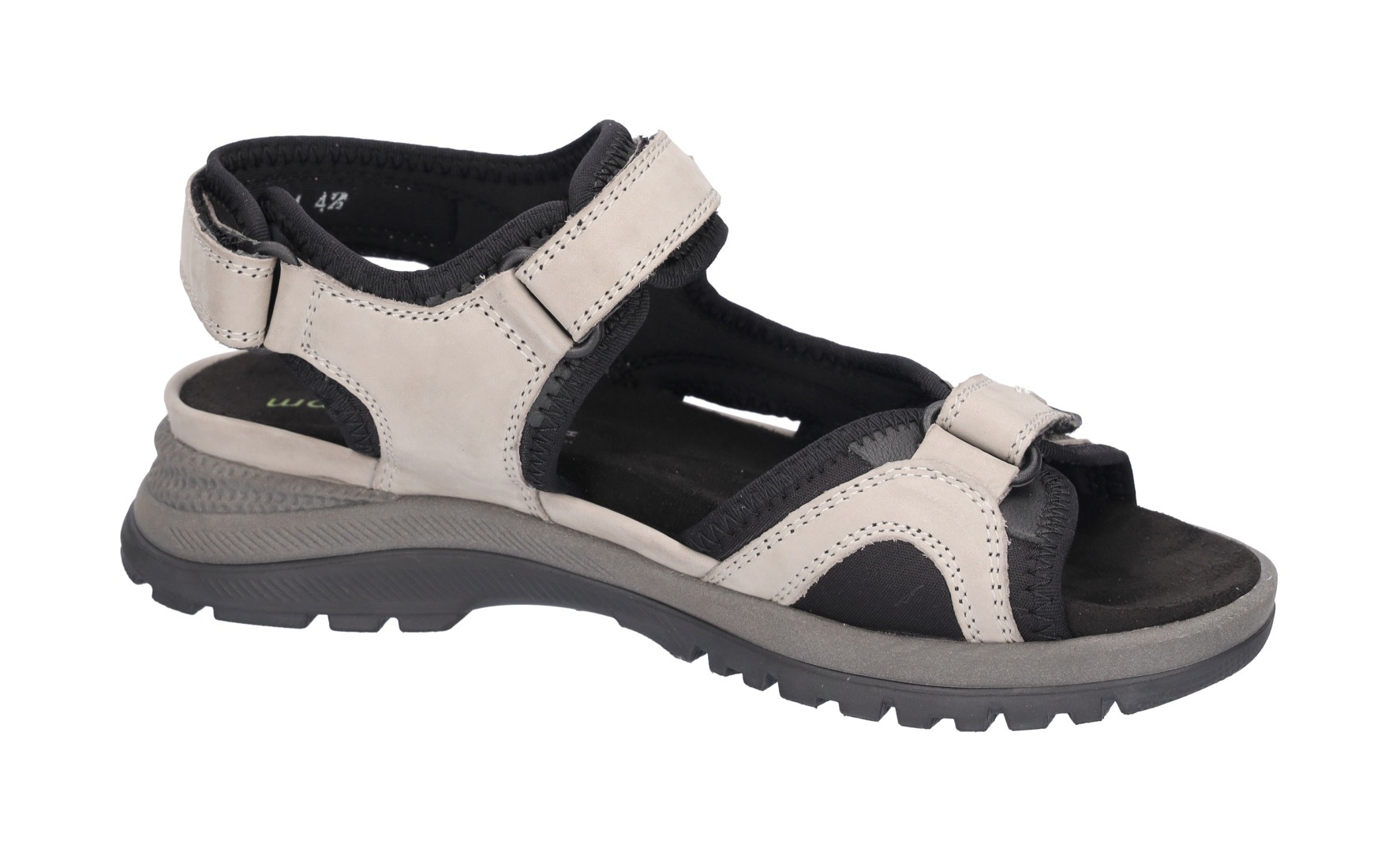 Waldläufer H-Sora Trekking Sandal Gray 5.5 3
