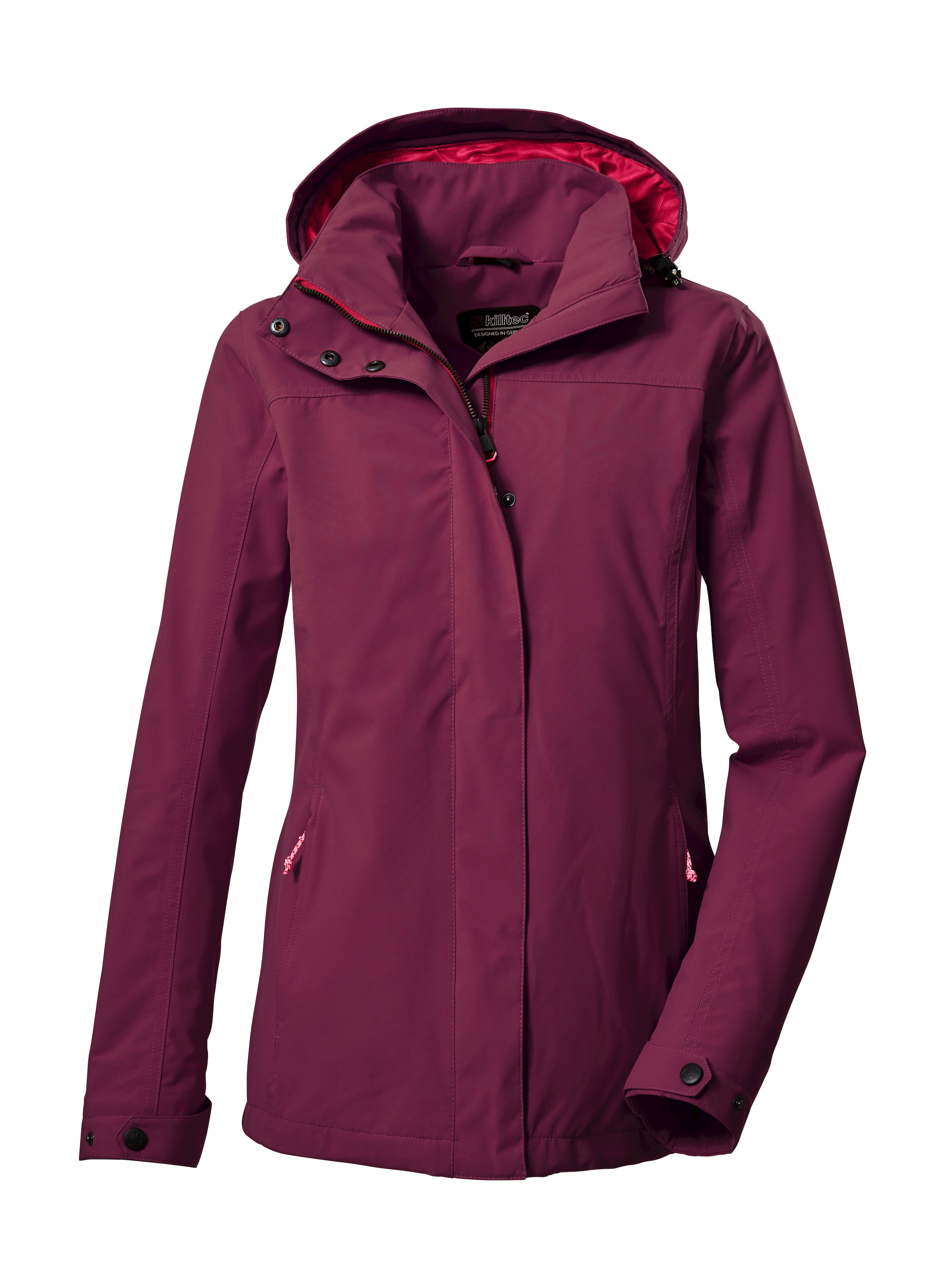 Killtec Outdoorjacke "KOS 92 WMN JCKT", Wasserdichte Damenjacke mit abnehmb günstig online kaufen