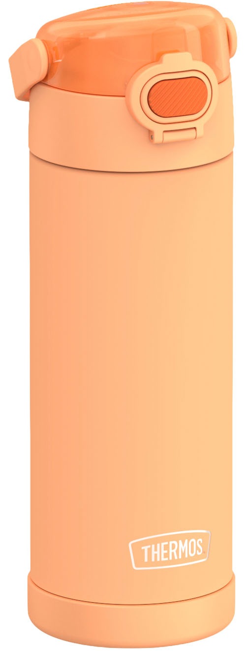 THERMOS Isolierflasche »FUNTAINER Water Bottle, doppelwandiger Edelstahl, spülmaschinenfest«, (1 tlg.), 0,47l, 12h kalt, mit dichschließendem Push Button Lid