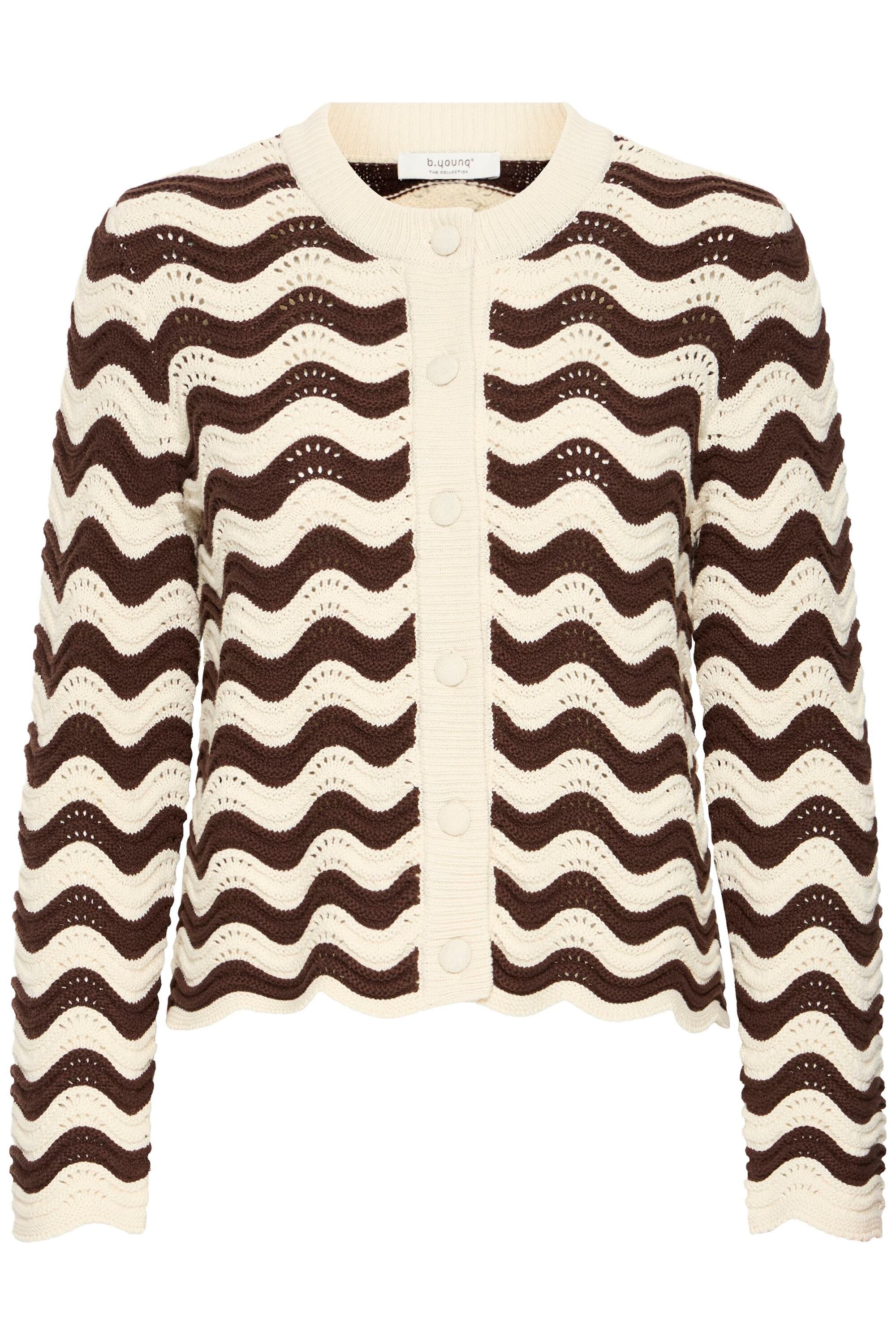 b.young Strickjacke "Damen Strick-Cardigan langarm BYMAGIO"