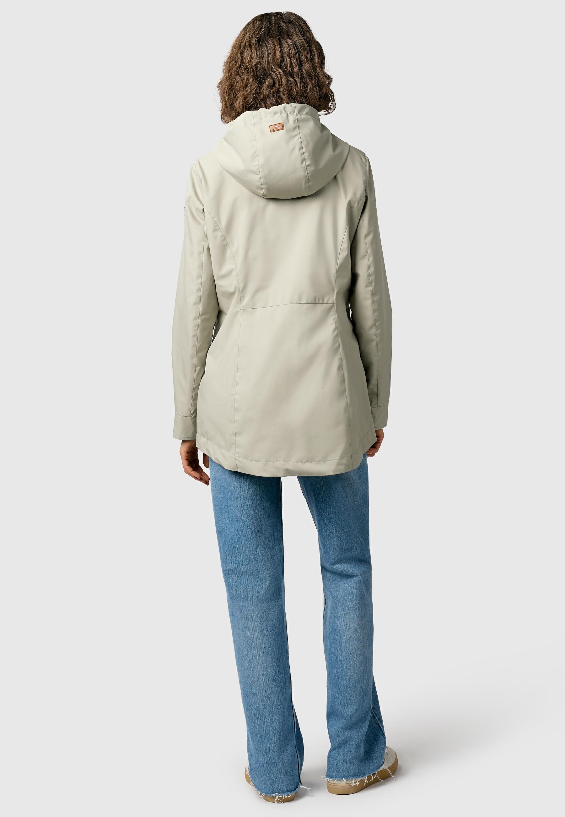 Ragwear Outdoorjacke »Alvena Summer YOUMODO« mit Kapuze Wasserdichte und atmungsaktive Übergangsjacke
