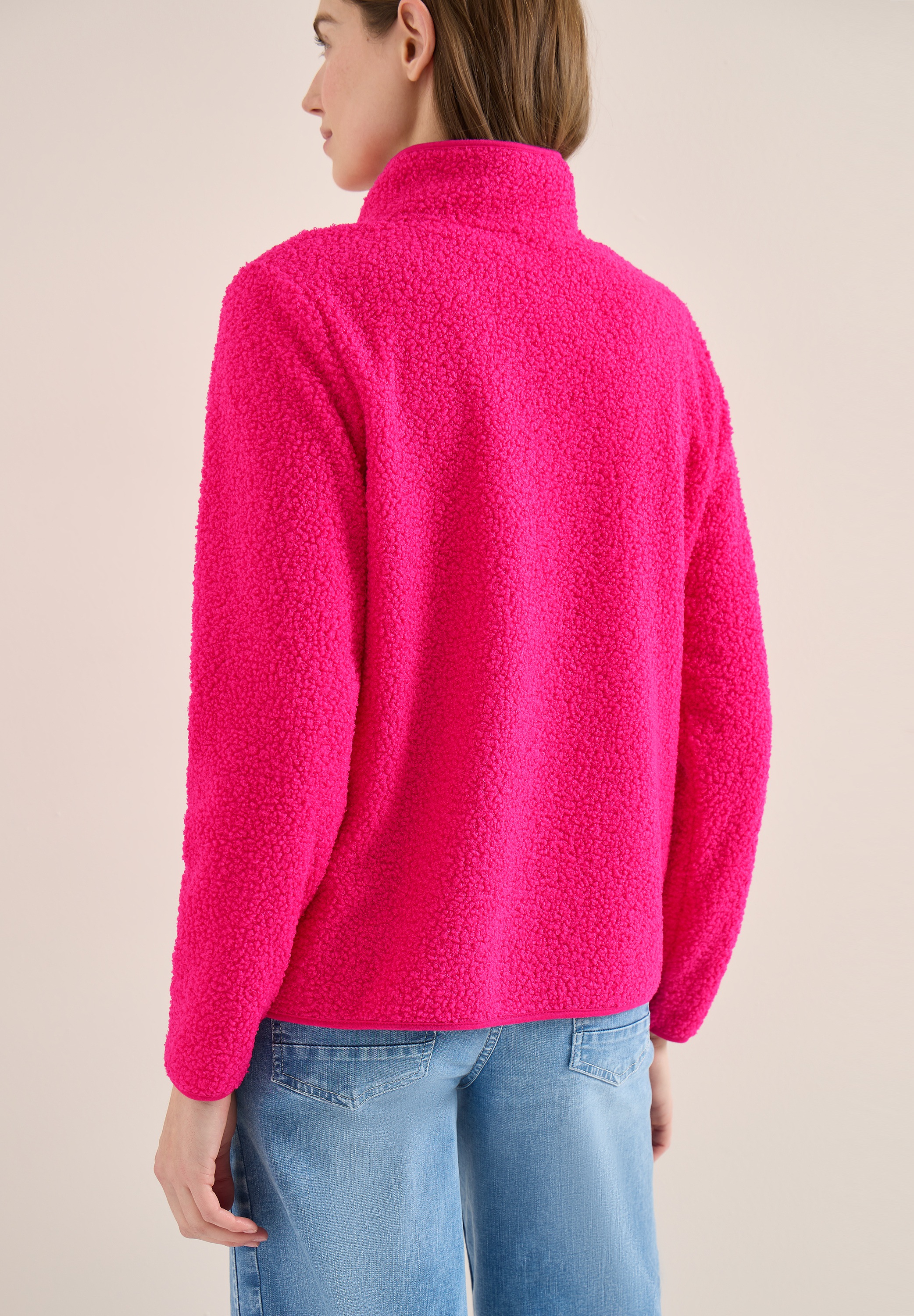 Cecil Sweatjacke mit Stehkragen günstig online kaufen