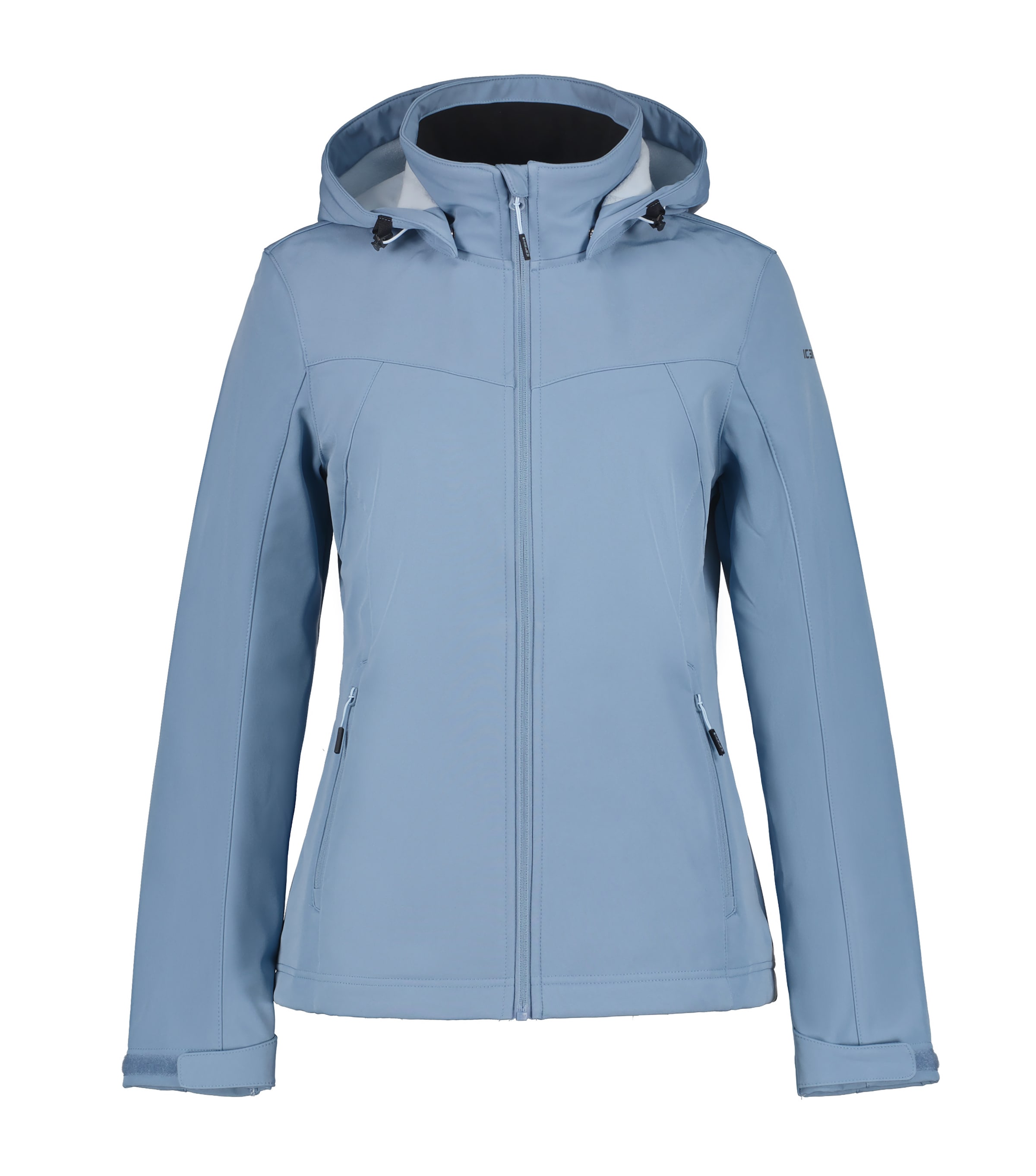 Icepeak Softshelljacke "BRENHAM" mit Kapuze mit abnehmbarer Kapuze, winddic günstig online kaufen