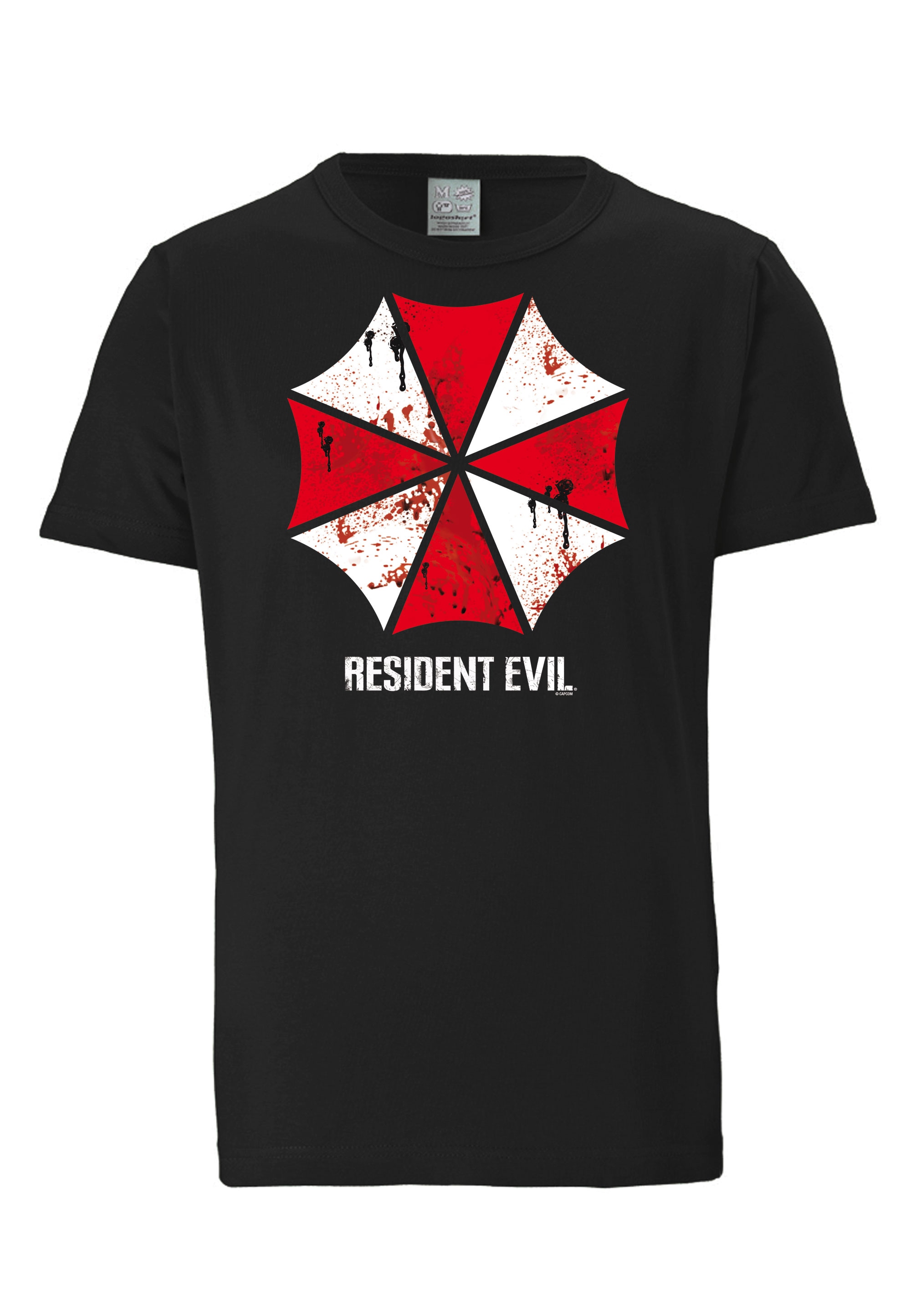 LOGOSHIRT T-Shirt »Resident Evil - Umbrella« mit Umbrella-Symbol