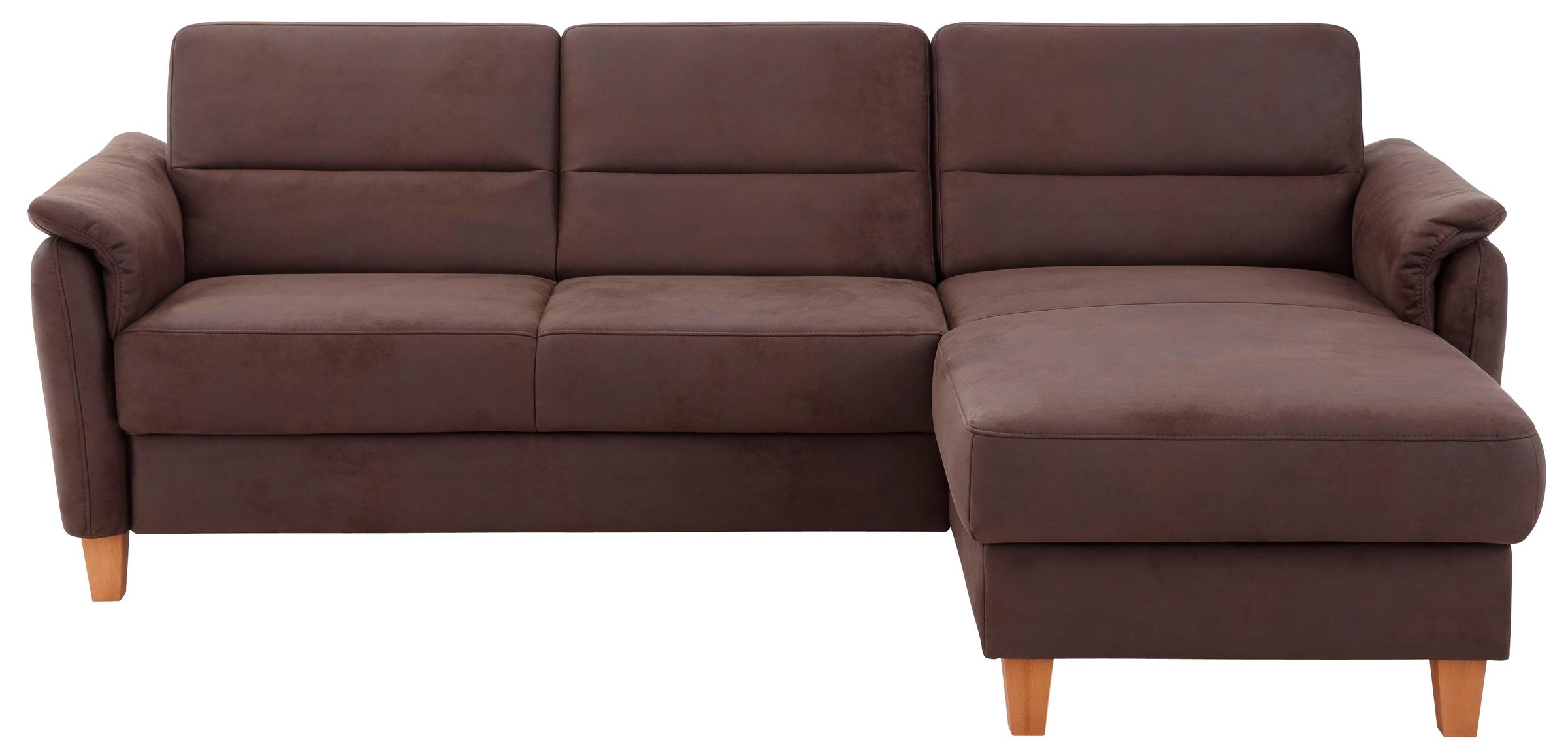 Home affaire Ecksofa "Palmera L-Form, B: 244 cm" optional Bettfunktion & Be günstig online kaufen
