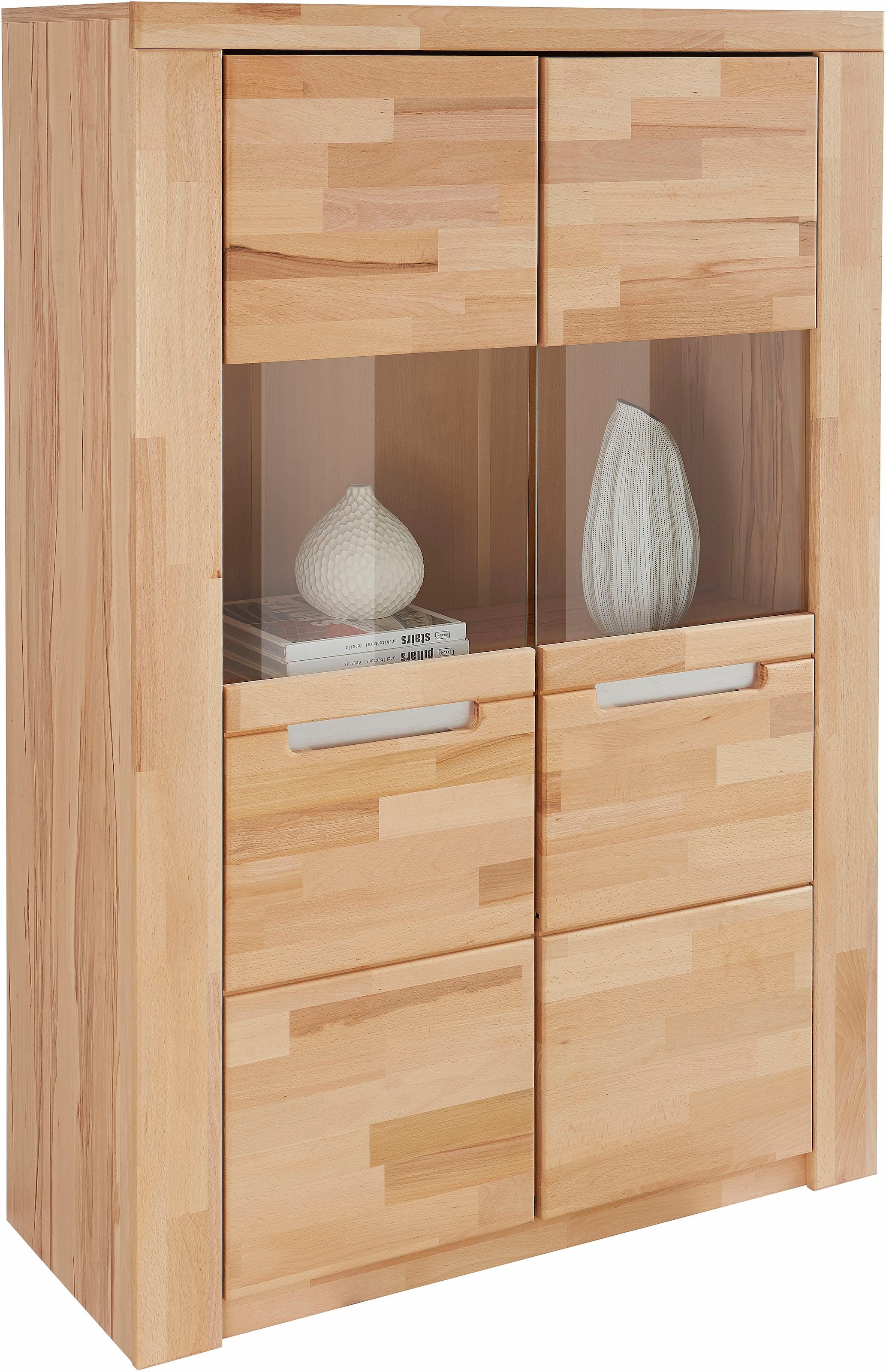 Woltra Highboard »Kolding«, Breite 100 cm mit 2 Glastüren