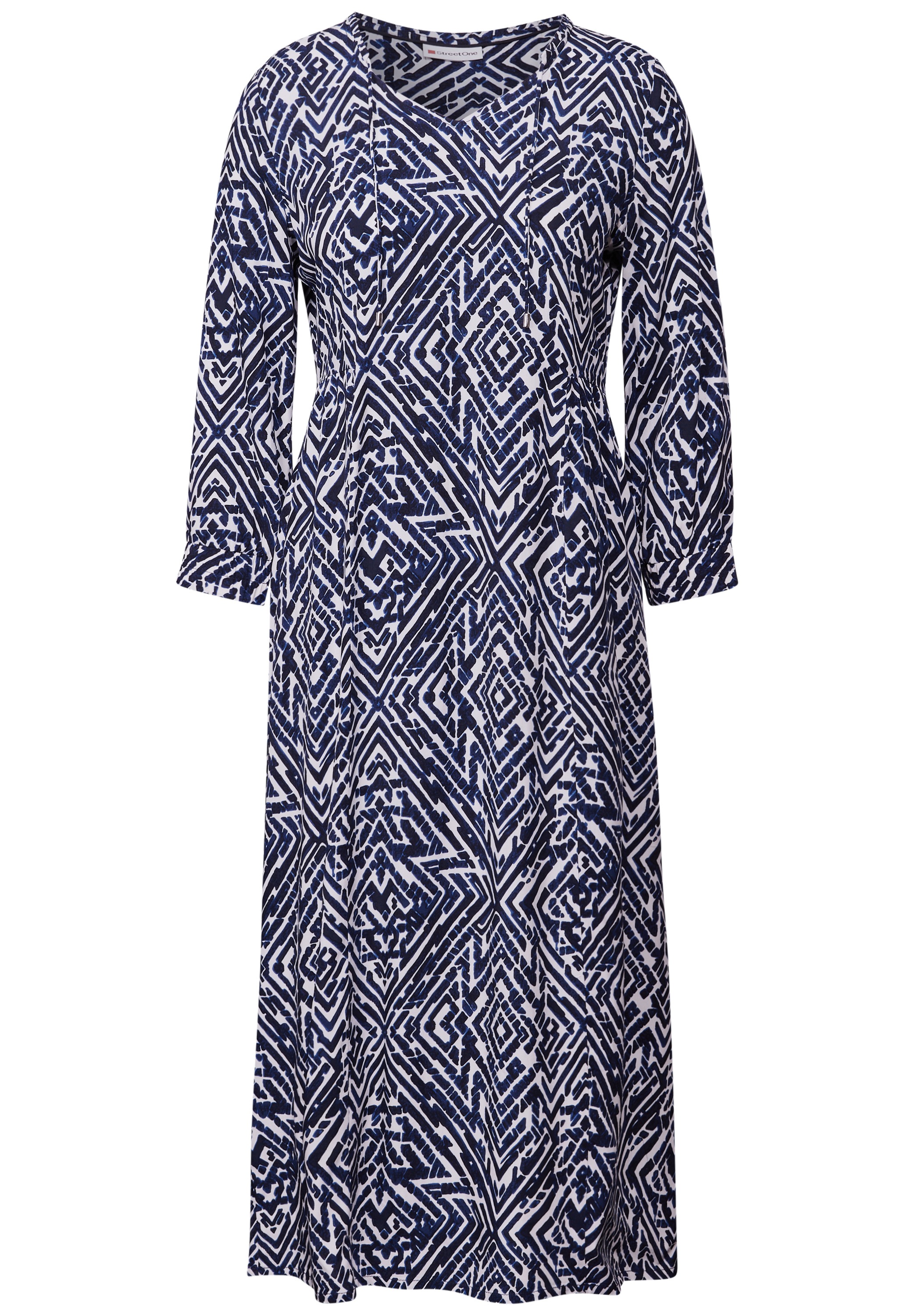 Thumbnail - STREET ONE Midikleid Ohne Taschen mit allover Grafikprint