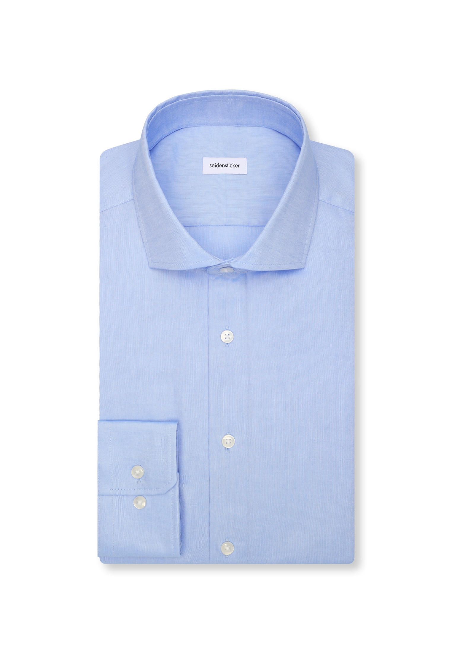 seidensticker Businesshemd »Schwarze Rose« Shaped 1/1 Kentkragen Uni