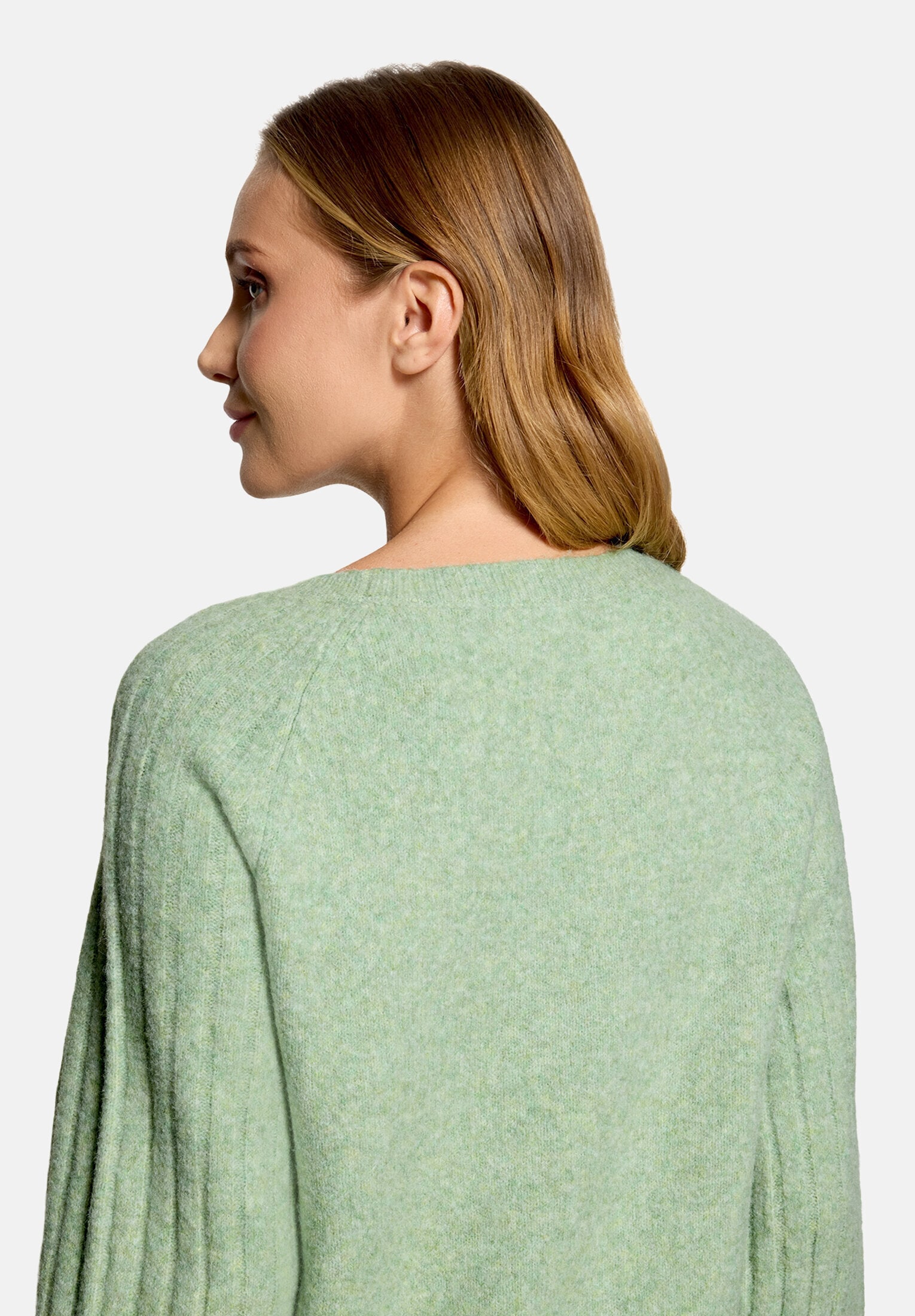 Cartoon Strickpullover »Damen mit Rundhalsausschnitt« 1