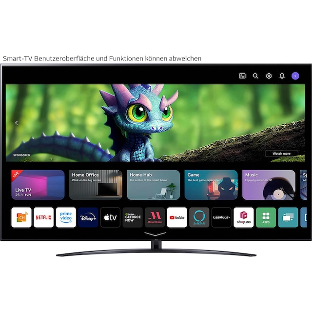 LG LED-Fernseher »86UR81006LA«, 218 cm/86 Zoll, 4K Ultra HD, Smart-TV, UHD,α7  Gen6 4K AI-Prozessor,HDR10,AI Sound Pro,AI Brightness Control | BAUR