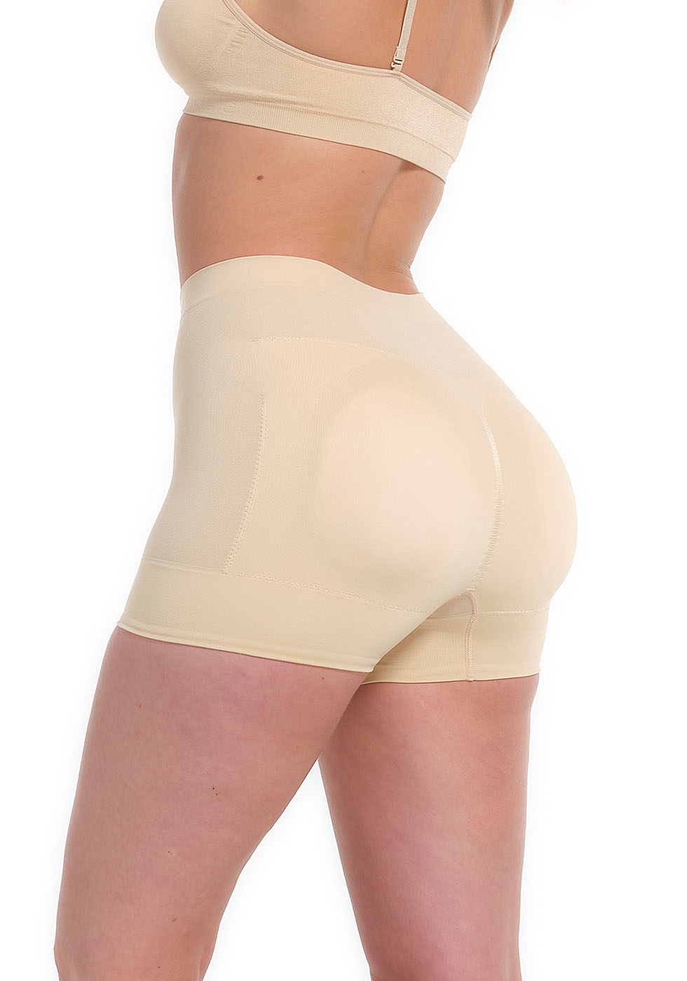 MAGIC Bodyfashion Shapinghose »Booty Booster Short«, herausnehmbare Einlegepads