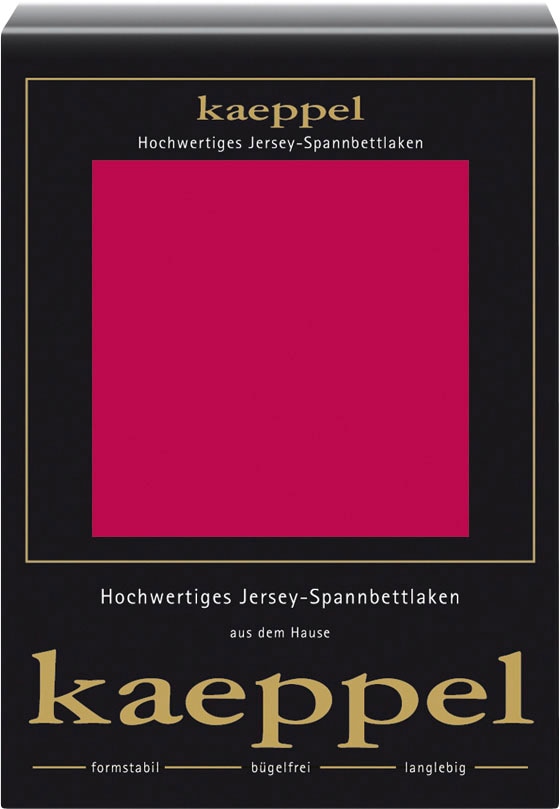 Kaeppel "Single Jersey Mako Cotton" Bettlaken aus 100% Baumwolle