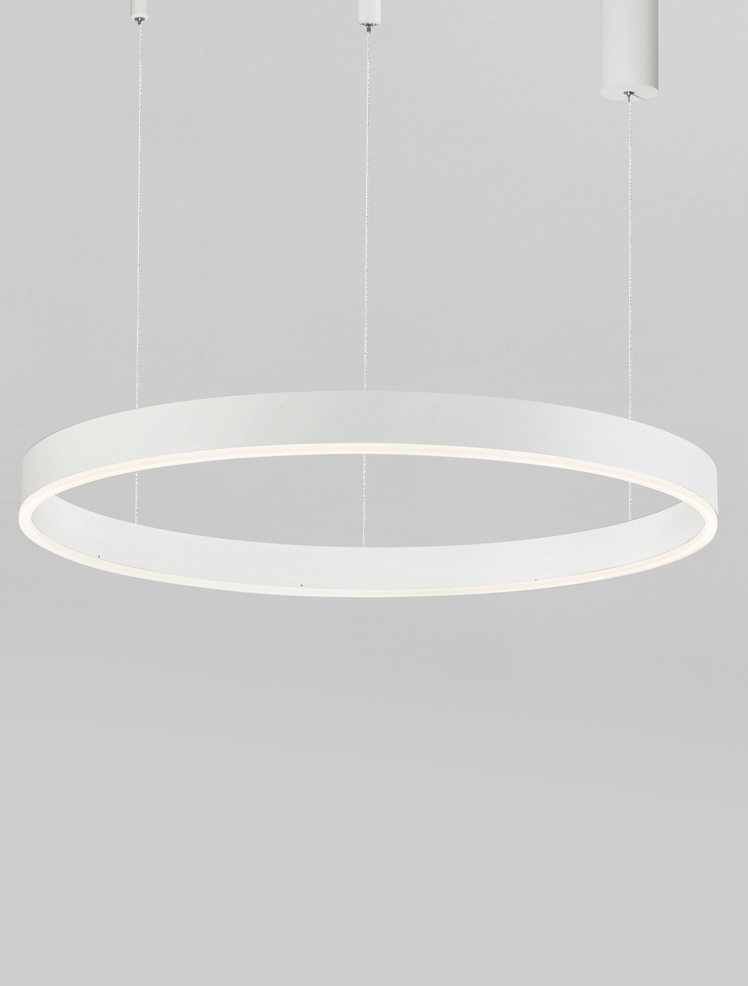 Nova Luce LED-Hängeleuchte »MOTIF« LED-Modul 1 Stk. Warmweiß dimmbar, höhenverstellbar, Lichtfarbe verstellbar, Fernbedienung
