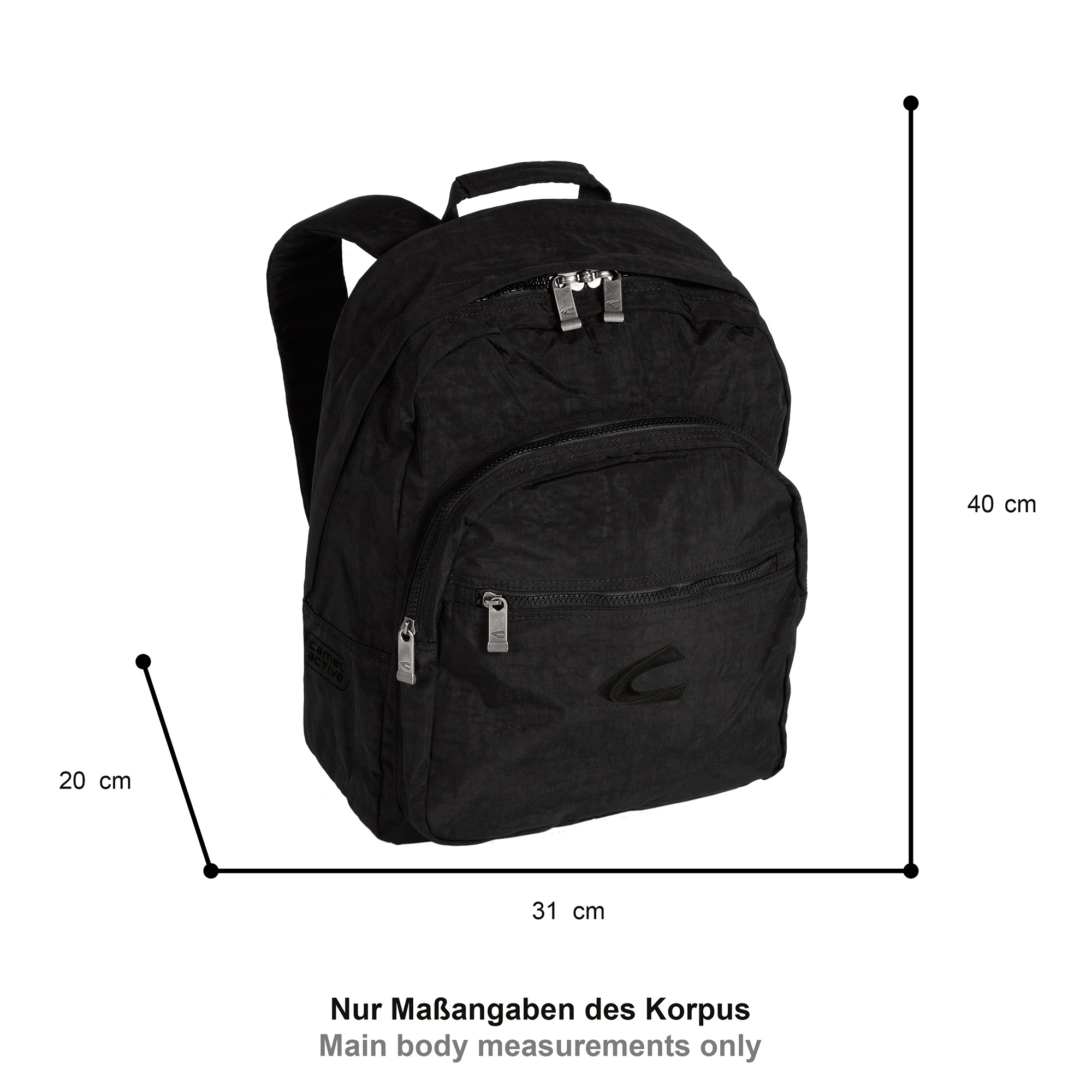 camel active Rucksack "Journey" Unisex Freizeitrucksack mit Logostickerei günstig online kaufen