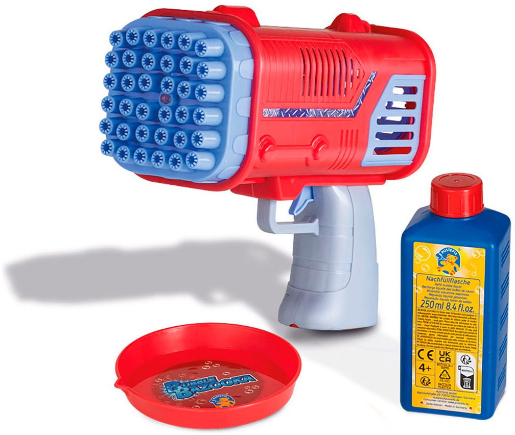 PUSTEFIX Seifenblasen Kanone »Bubble Bazooka«, mit LED-Licht