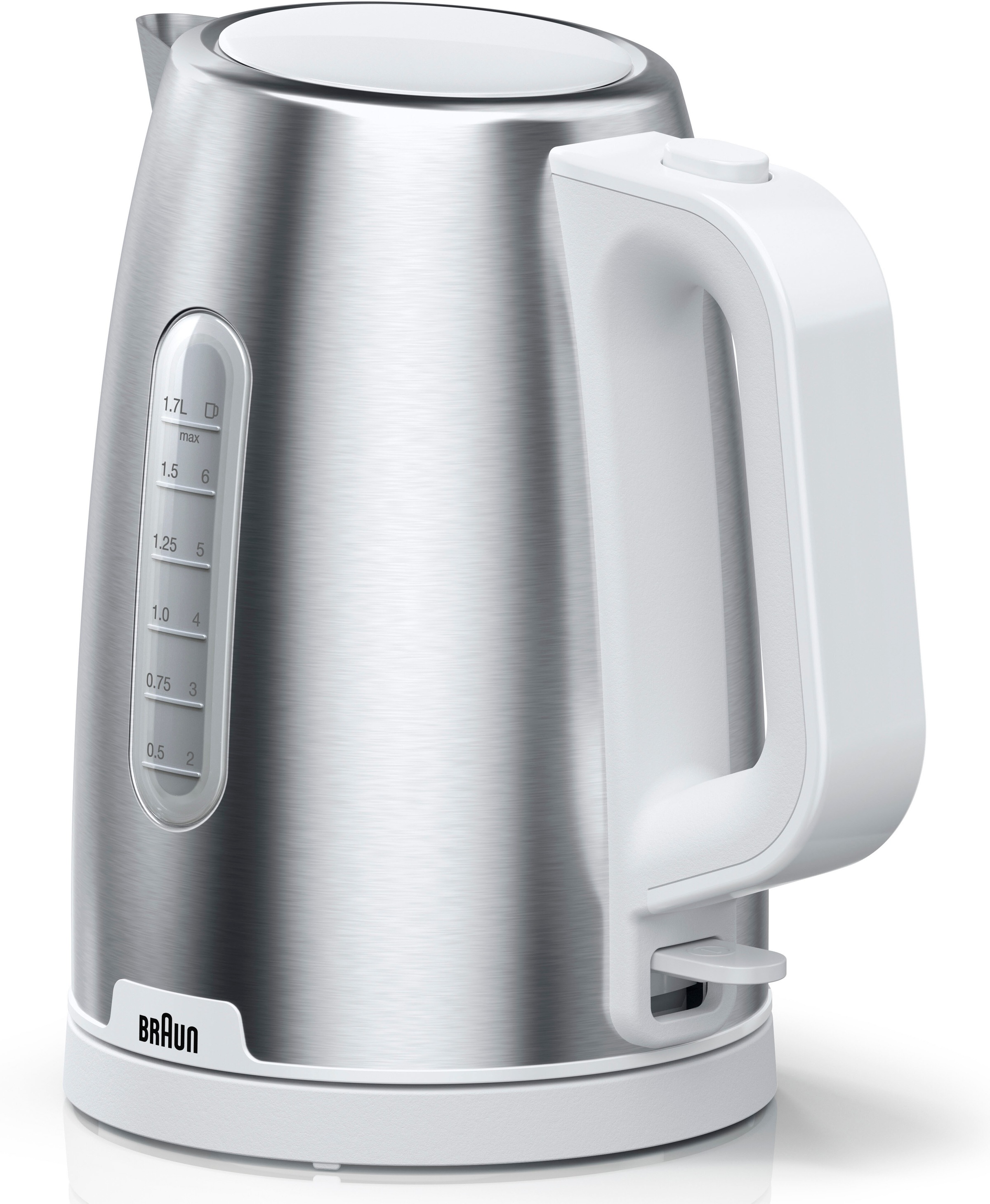 Braun Wasserkocher "PurShine WK 1500 WH - 1,7 L, Schnellkochsystem, Anti-Ka günstig online kaufen