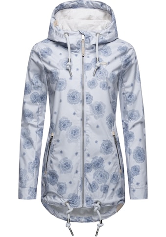 Ragwear Outdoorjacke »Zuzka Flower« su Kapuze ...