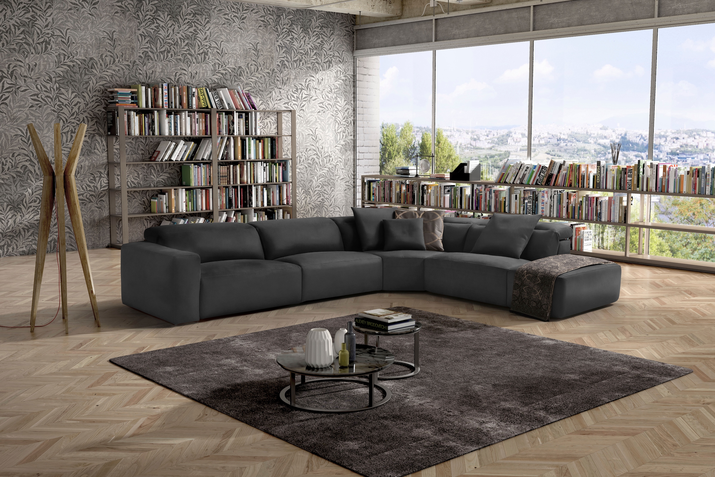 Egoitaliano Ecksofa "Beverly, extravangantes Designsofa mit erstklassigem S günstig online kaufen