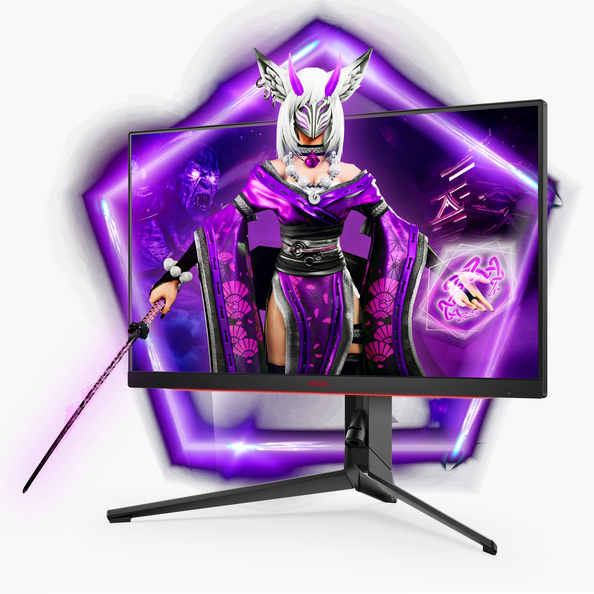 AOC Gaming-Monitor »AG274QZM«, 68,5 cm/27 Zoll, 2560 x 1440 px, QHD, 1 ms Reaktionszeit, 240 Hz