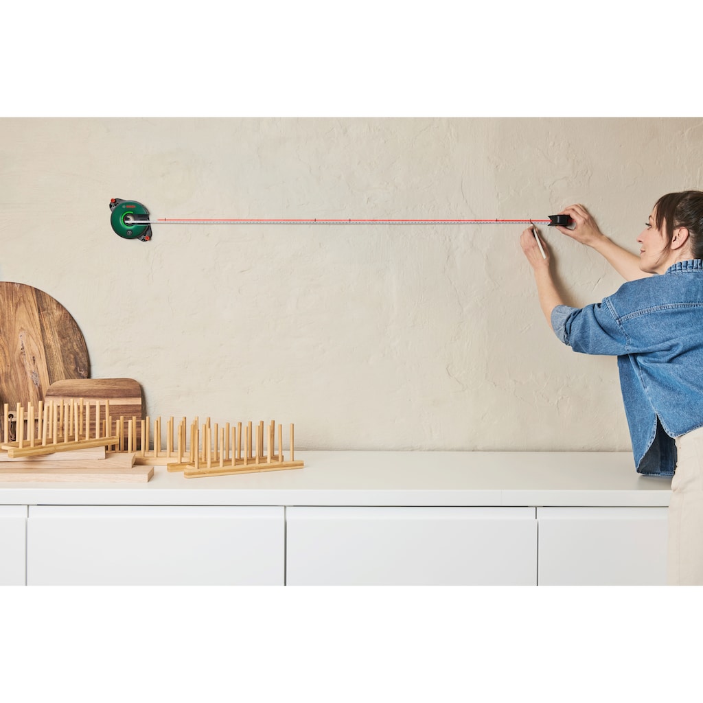Bosch Home & Garden Linienlaser »Atino«, selbstnivellierend Reichweite max: 1.7 m